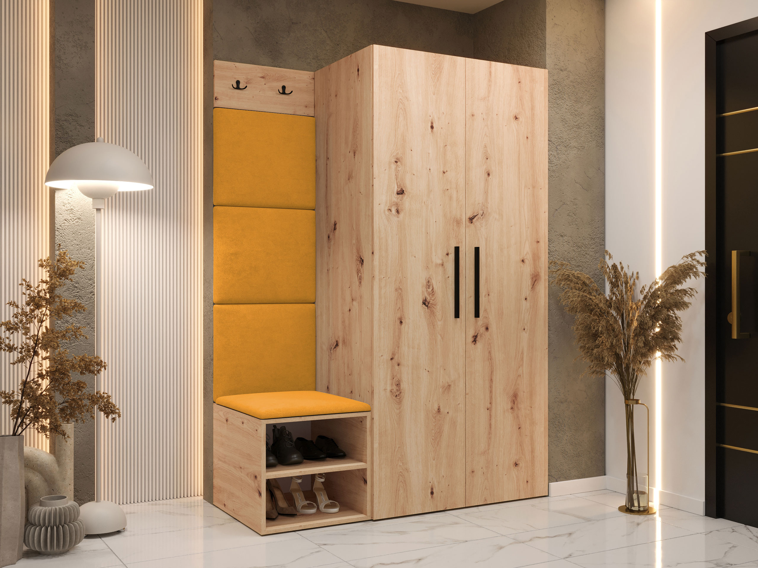 Gangmeubelset Hartford 523 (Artisan eiken)