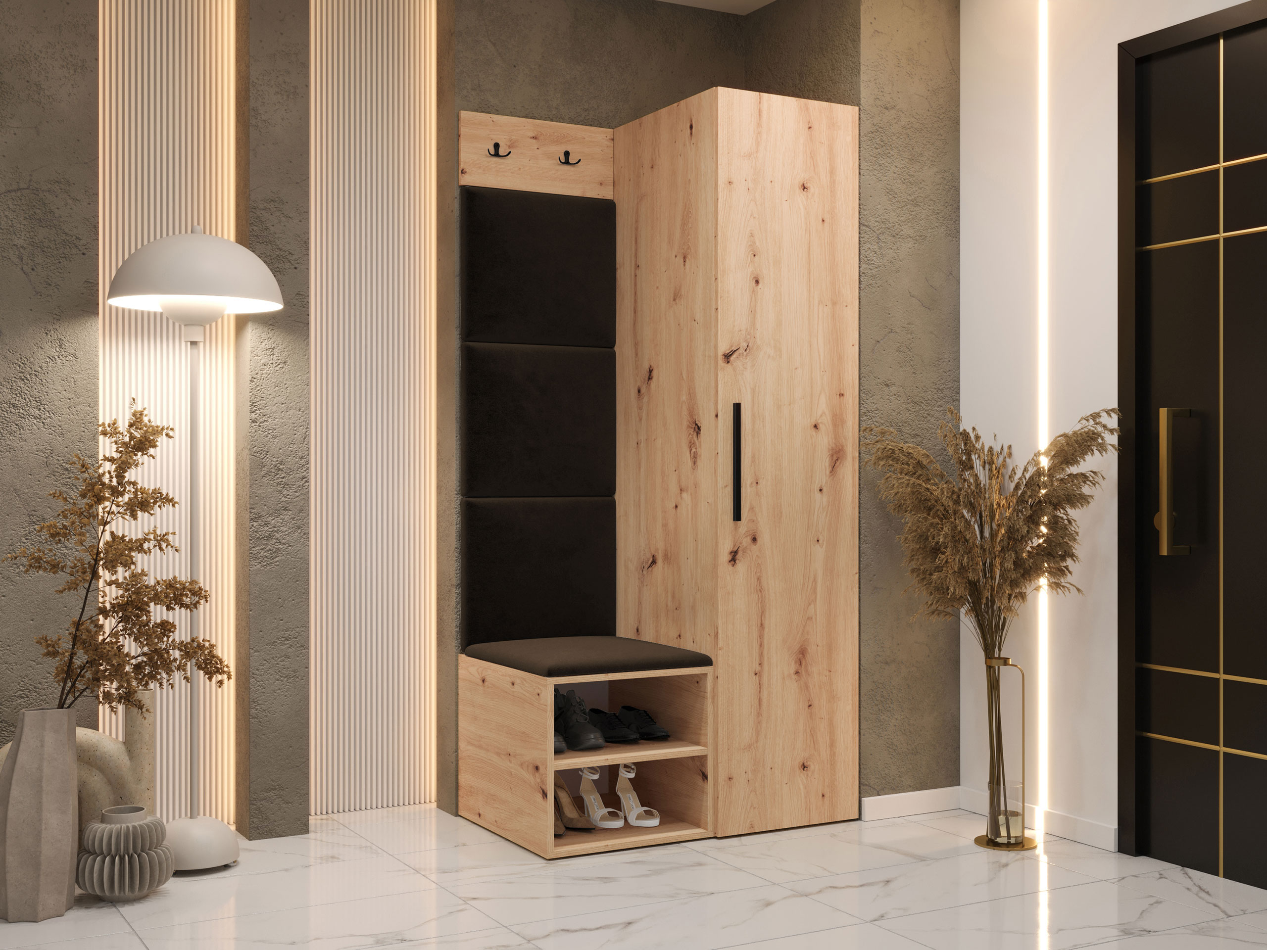 Gangmeubelset Hartford 524 (Artisan eiken)