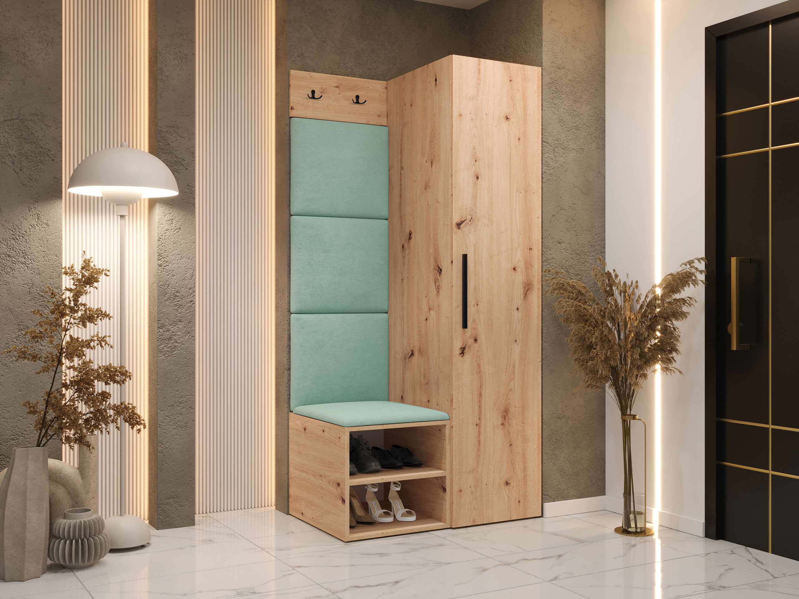 Gangmeubelset Hartford 524 (Artisan eiken)