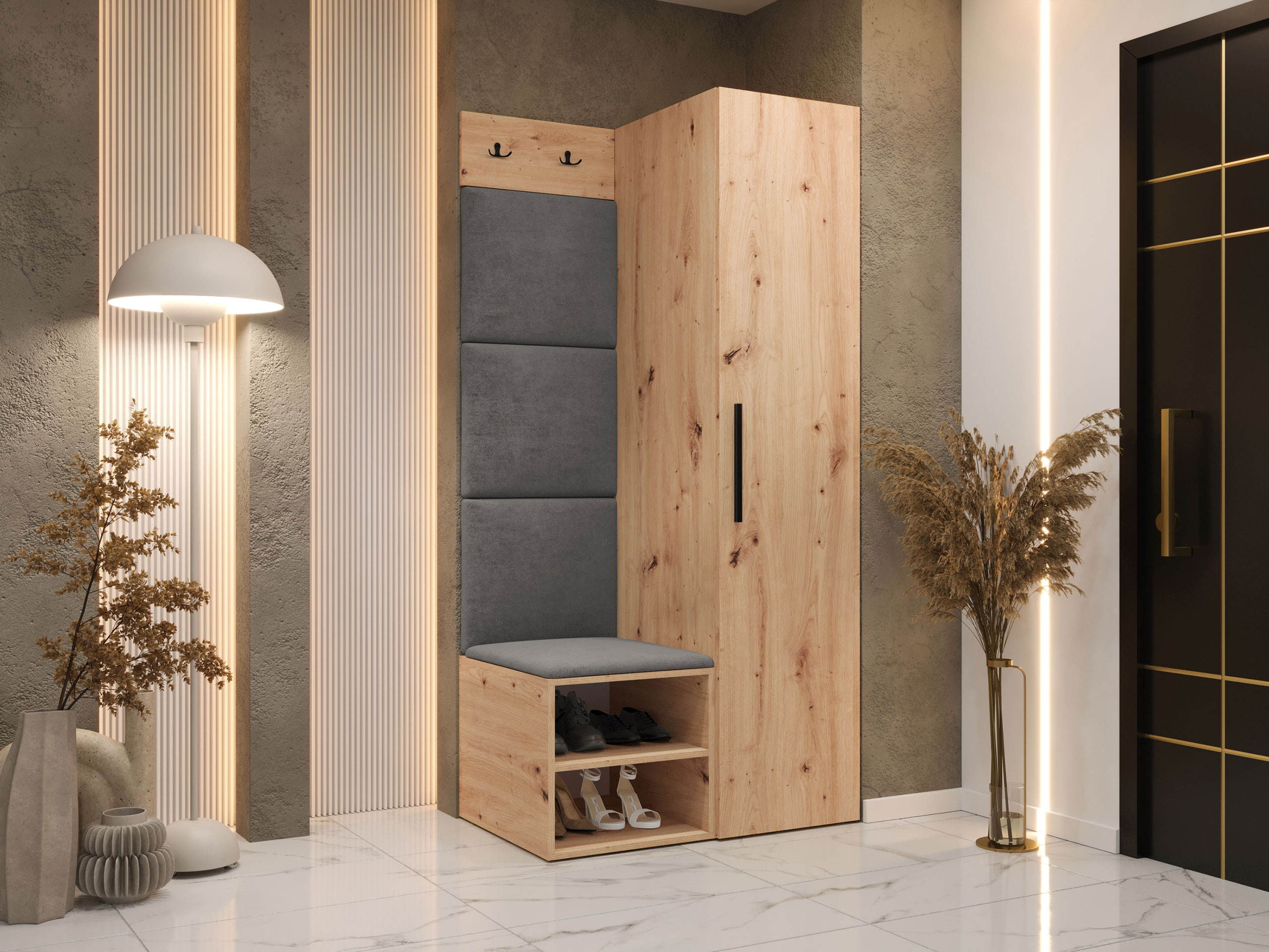 Gangmeubelset Hartford 524 (Artisan eiken)