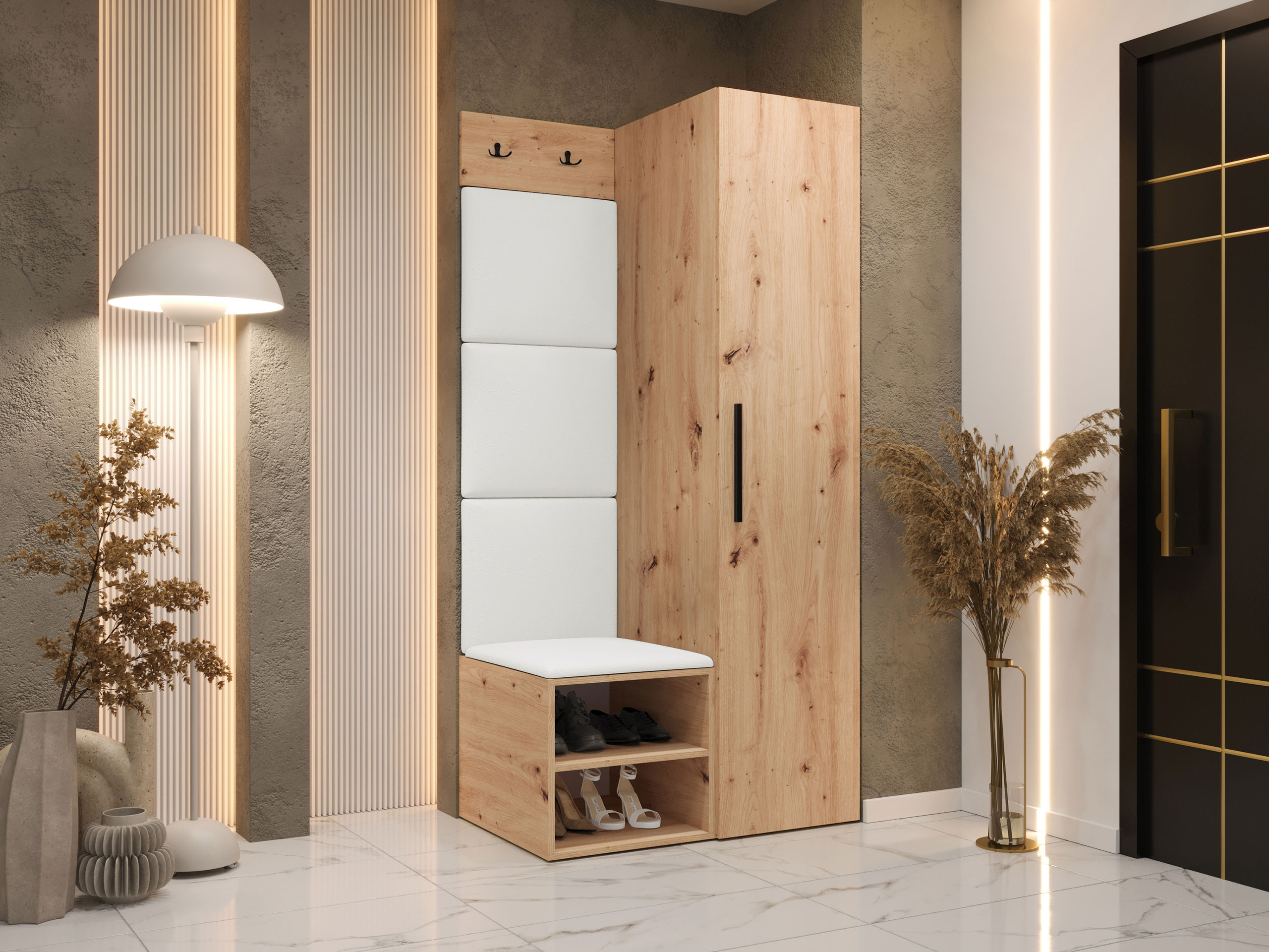 Gangmeubelset Hartford 524 (Artisan eiken)