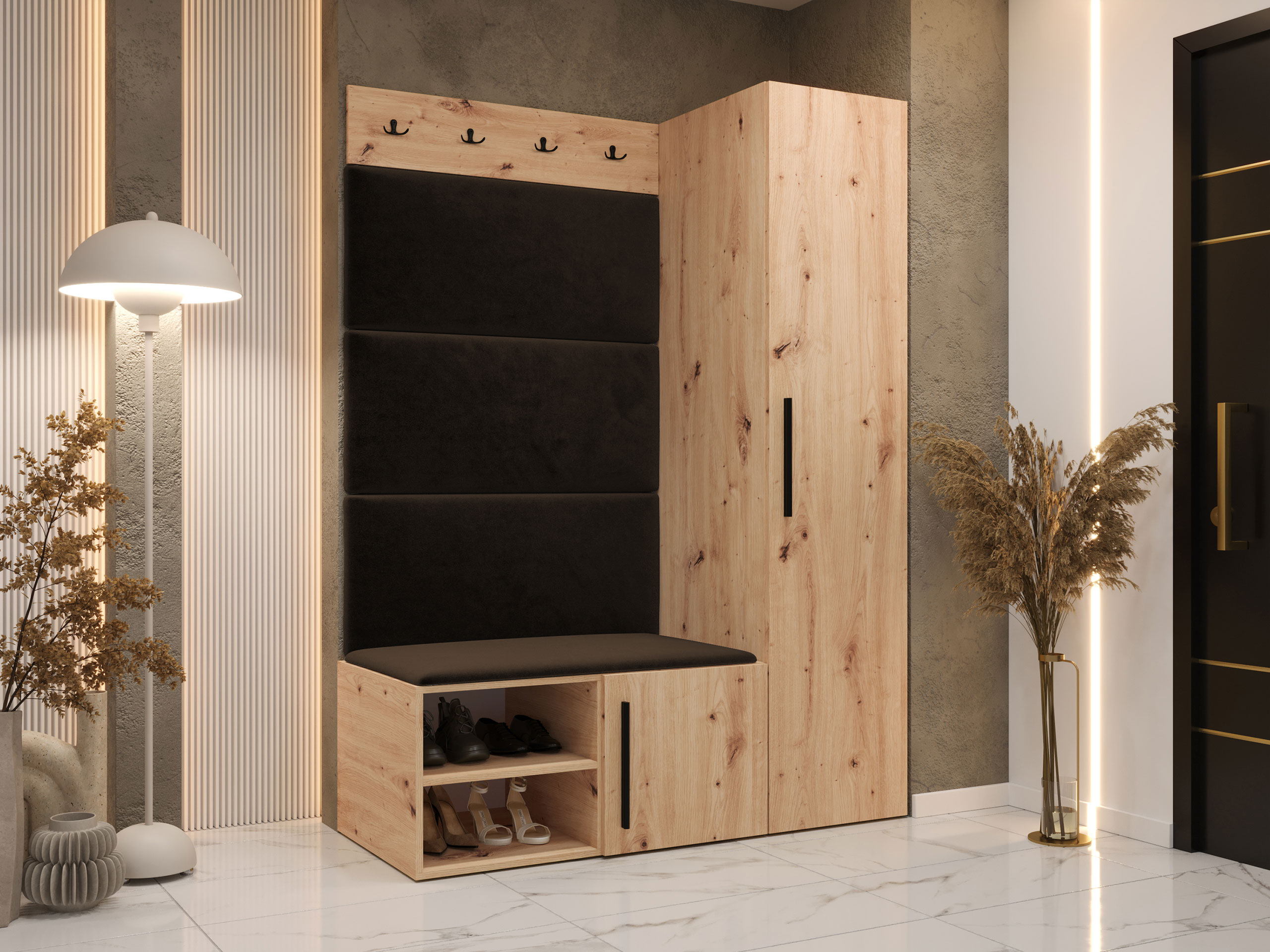 Gangmeubelset Hartford 525 (Artisan eiken)