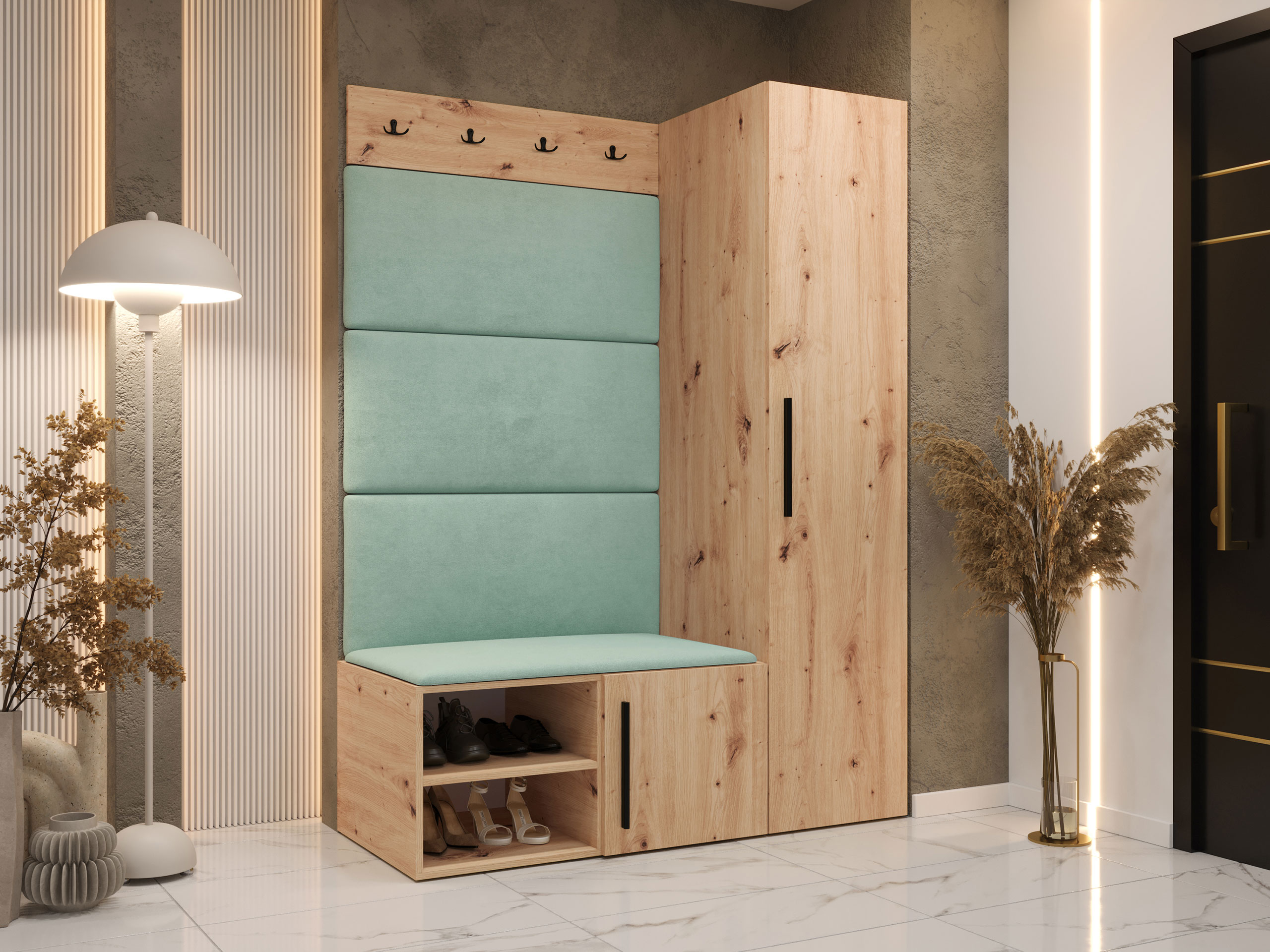 Gangmeubelset Hartford 525 (Artisan eiken)