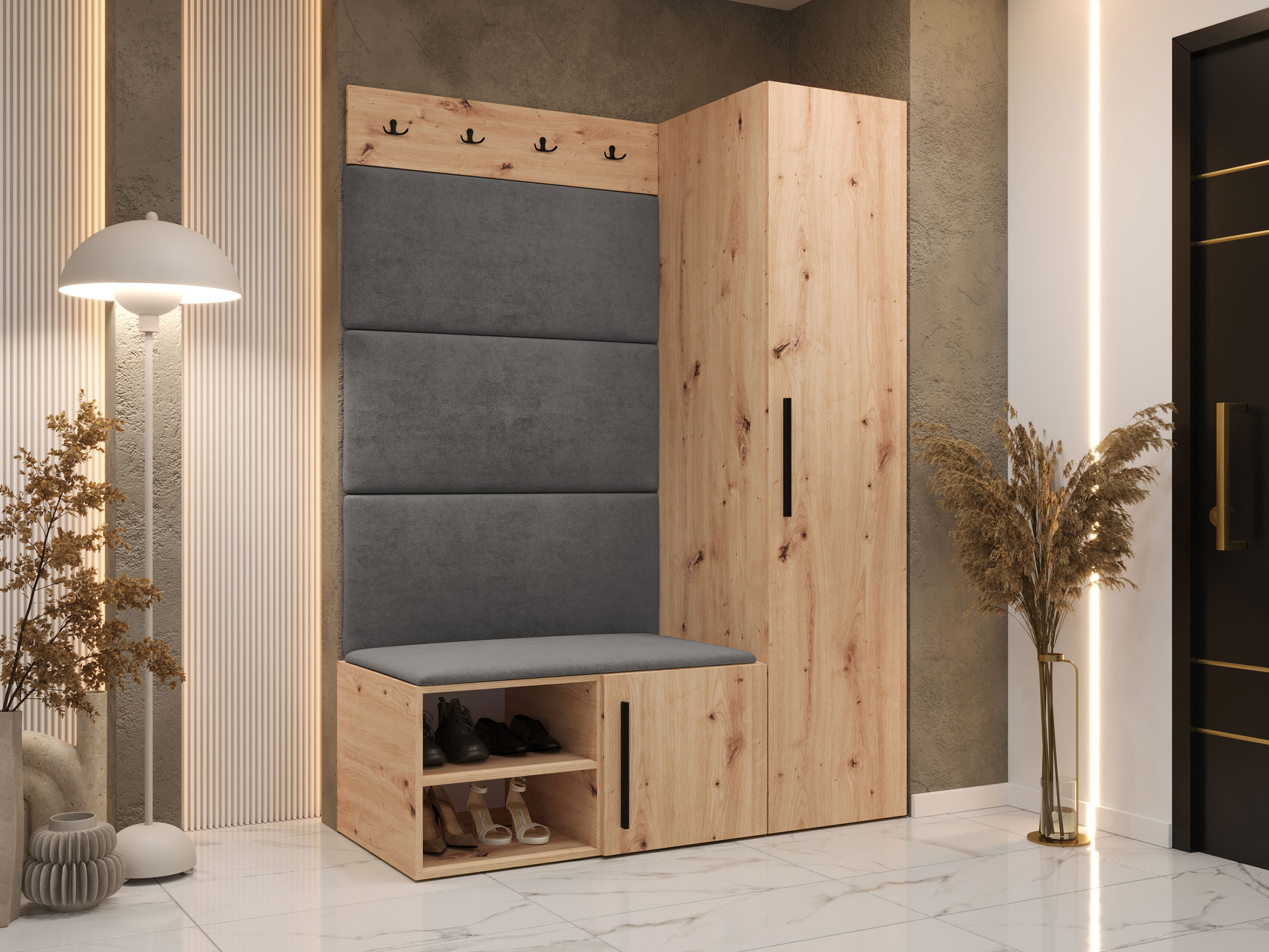 Gangmeubelset Hartford 525 (Artisan eiken)