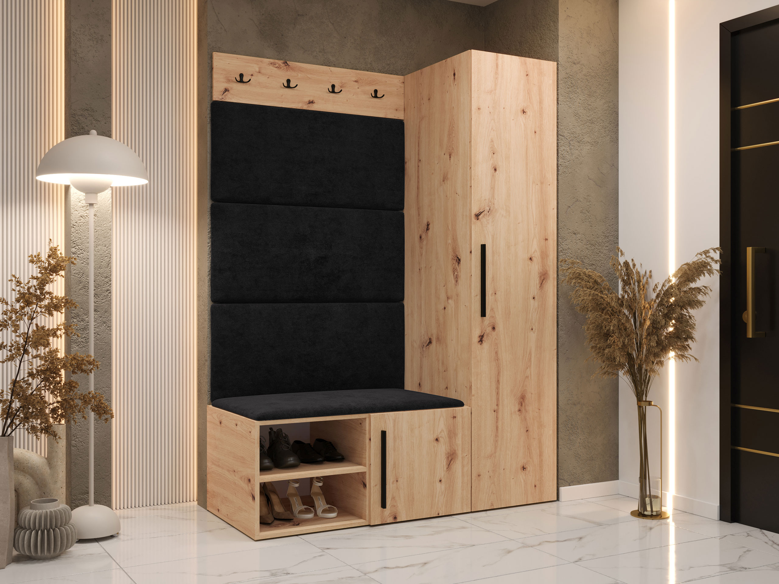 Gangmeubelset Hartford 525 (Artisan eiken)