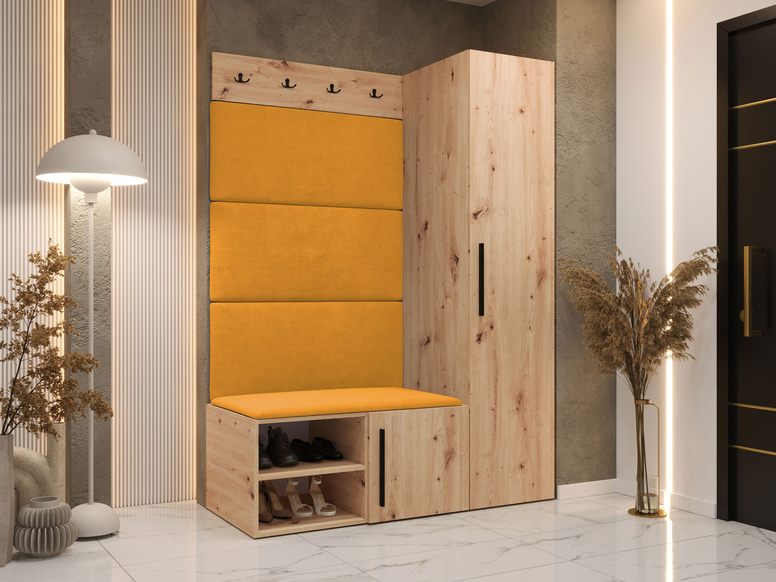 Gangmeubelset Hartford 525 (Artisan eiken)