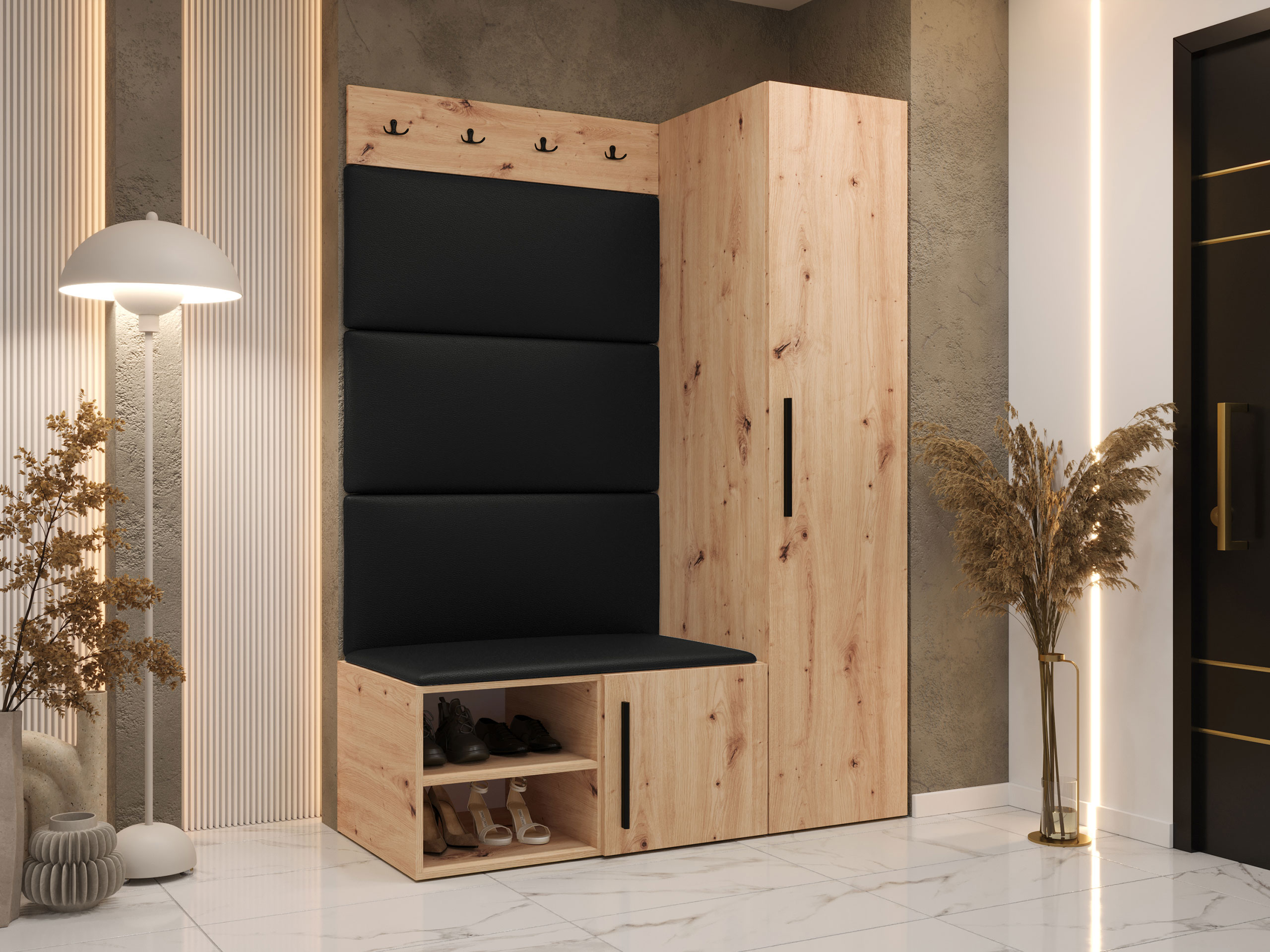 Gangmeubelset Hartford 525 (Artisan eiken)