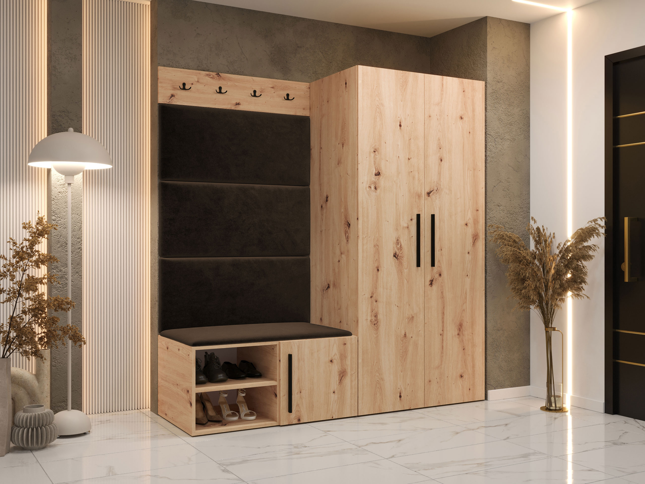 Gangmeubelset Hartford 526 (Artisan eiken)