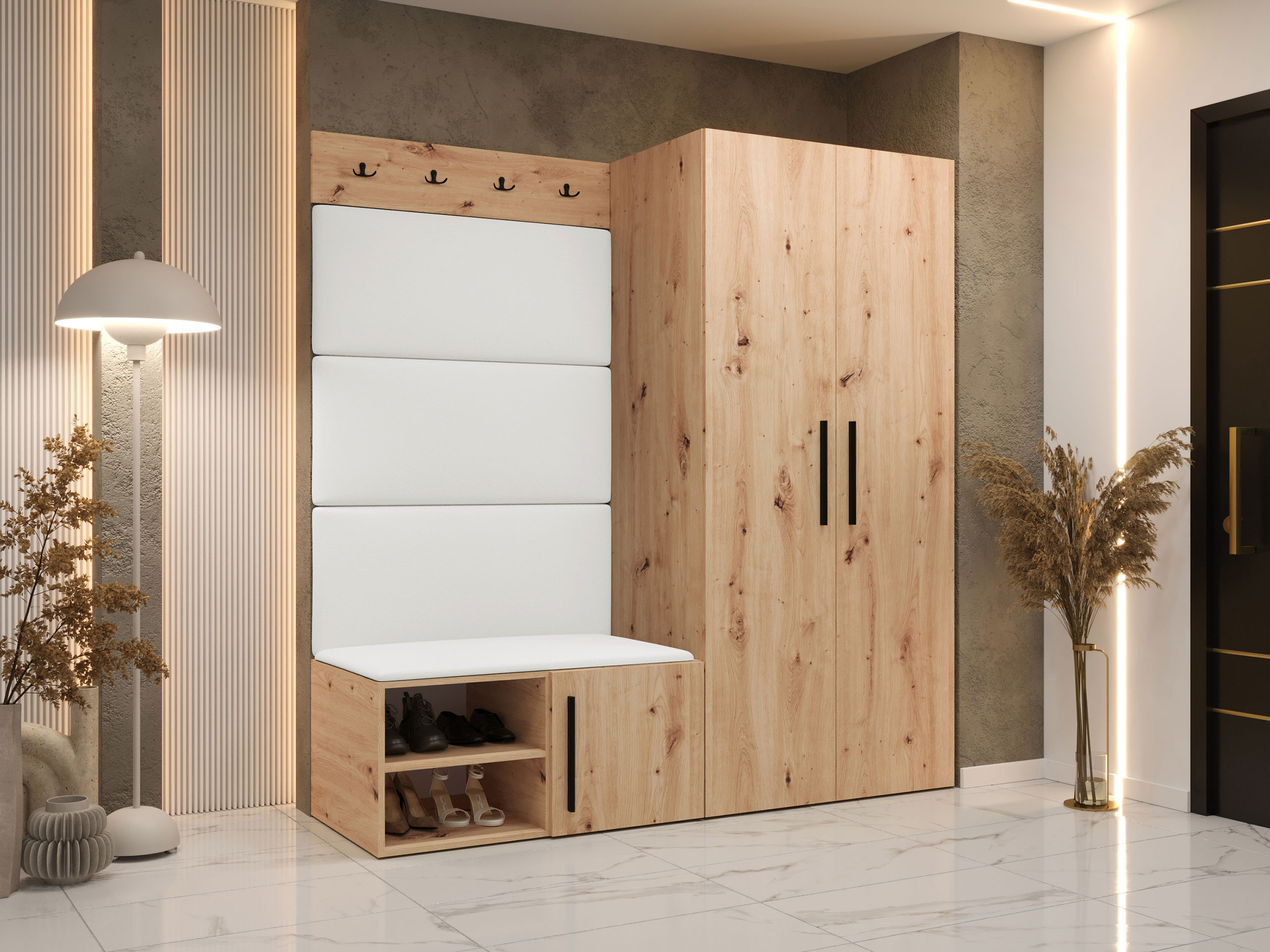 Gangmeubelset Hartford 526 (Artisan eiken)