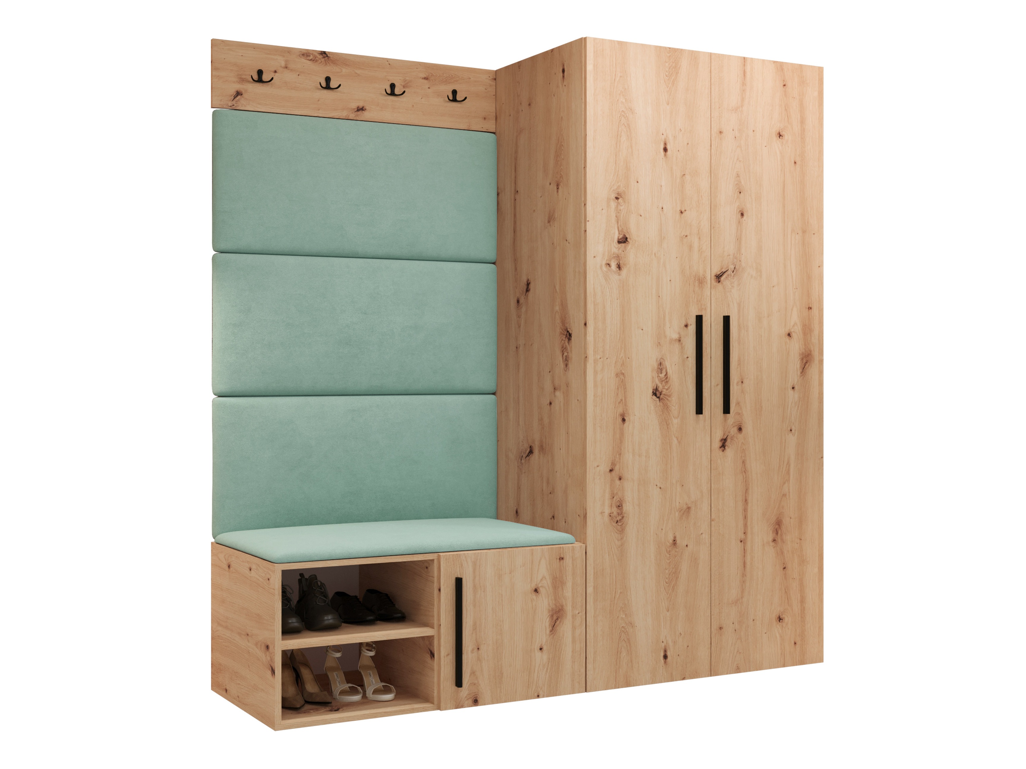 Gangmeubelset Hartford 526 (Artisan eiken)