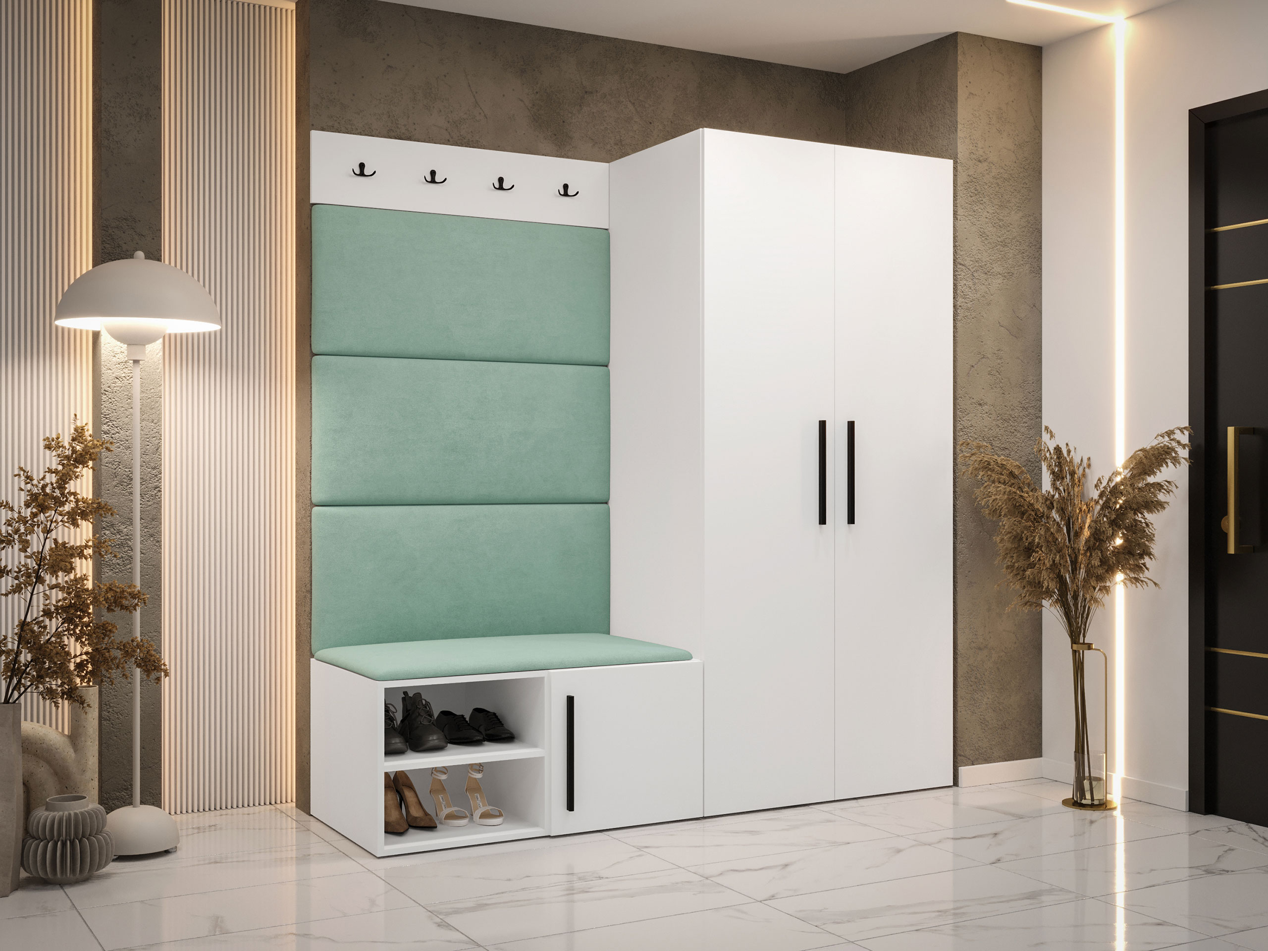 Gangmeubelset Hartford 526 (Wit)