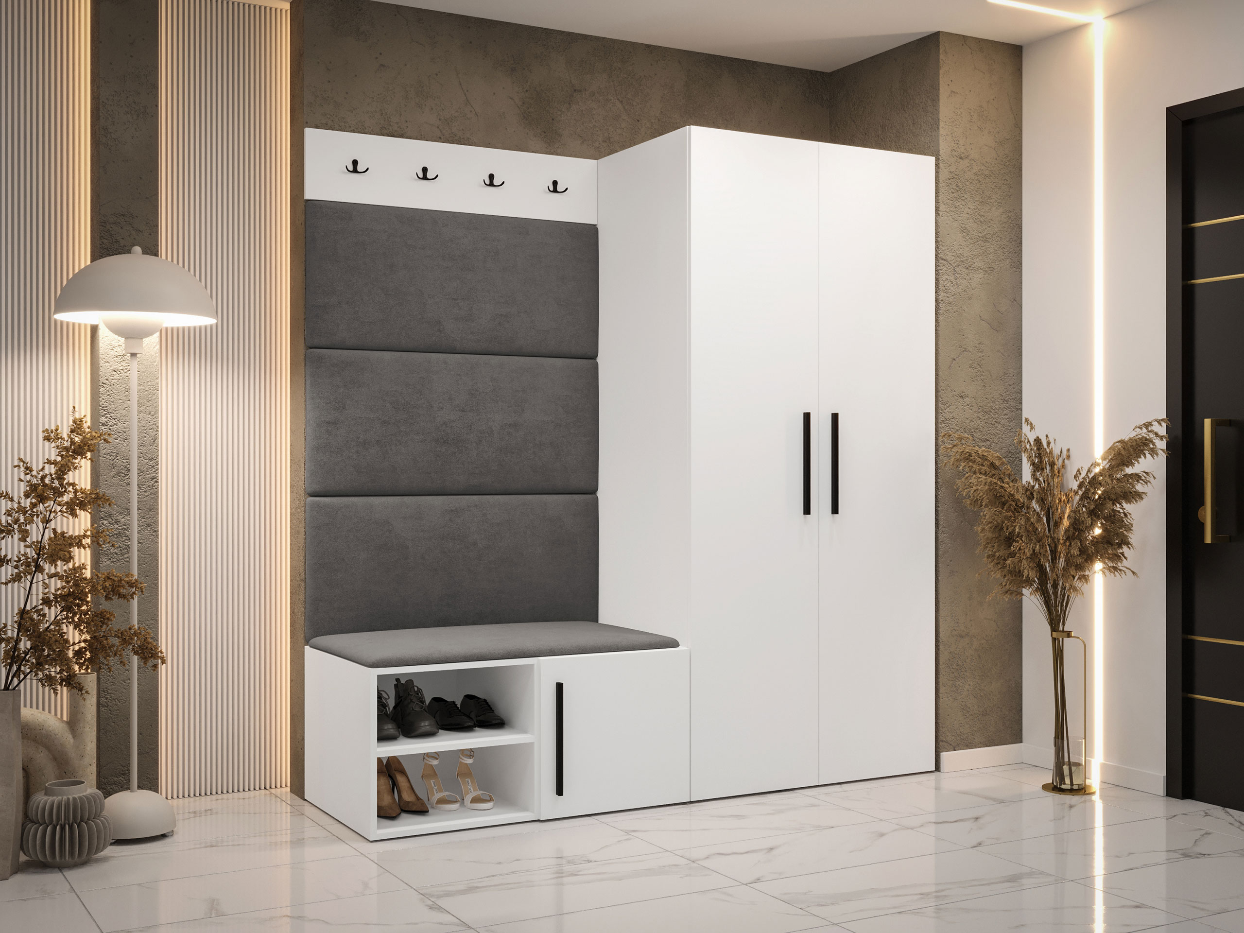 Gangmeubelset Hartford 526 (Wit)