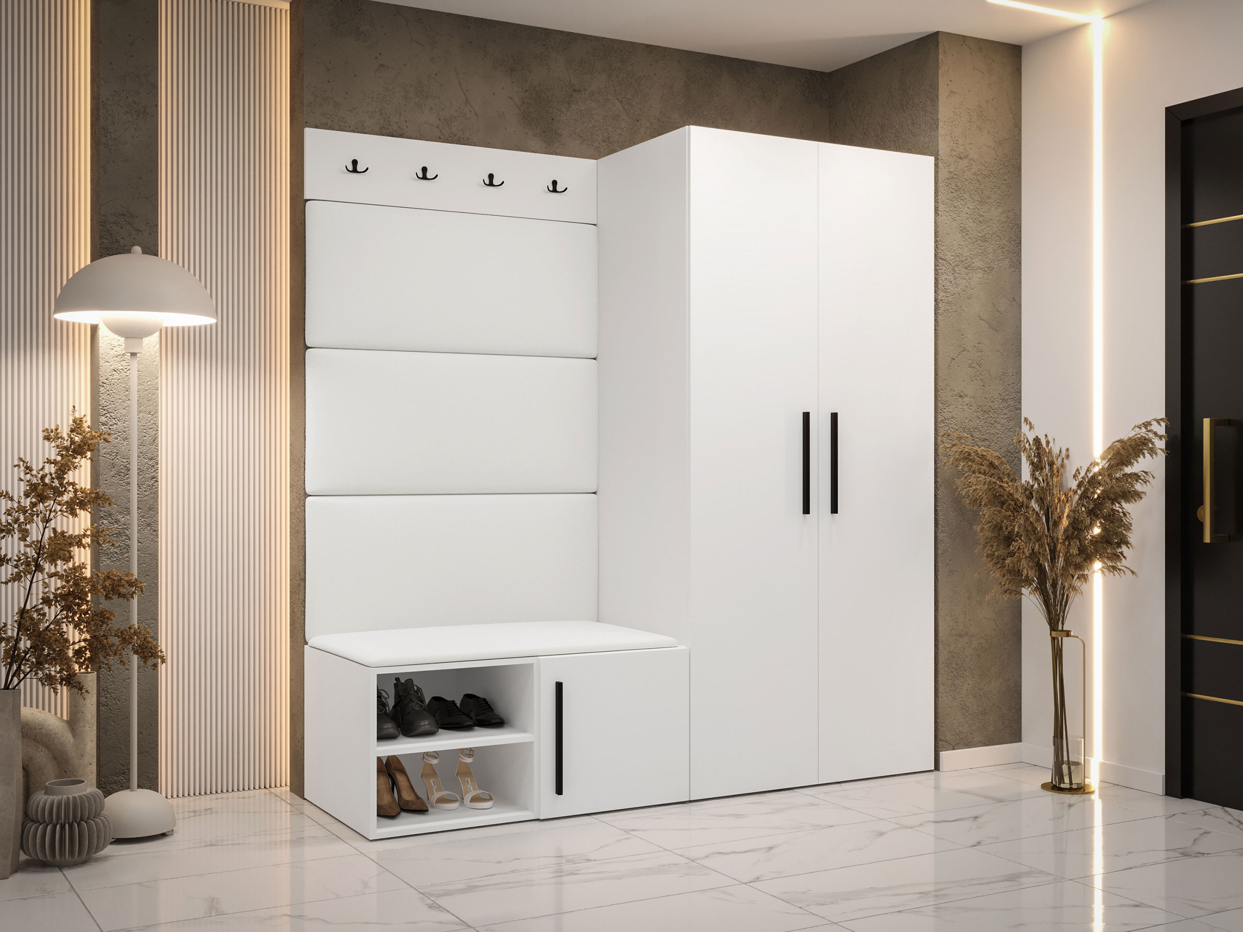 Gangmeubelset Hartford 526 (Wit)