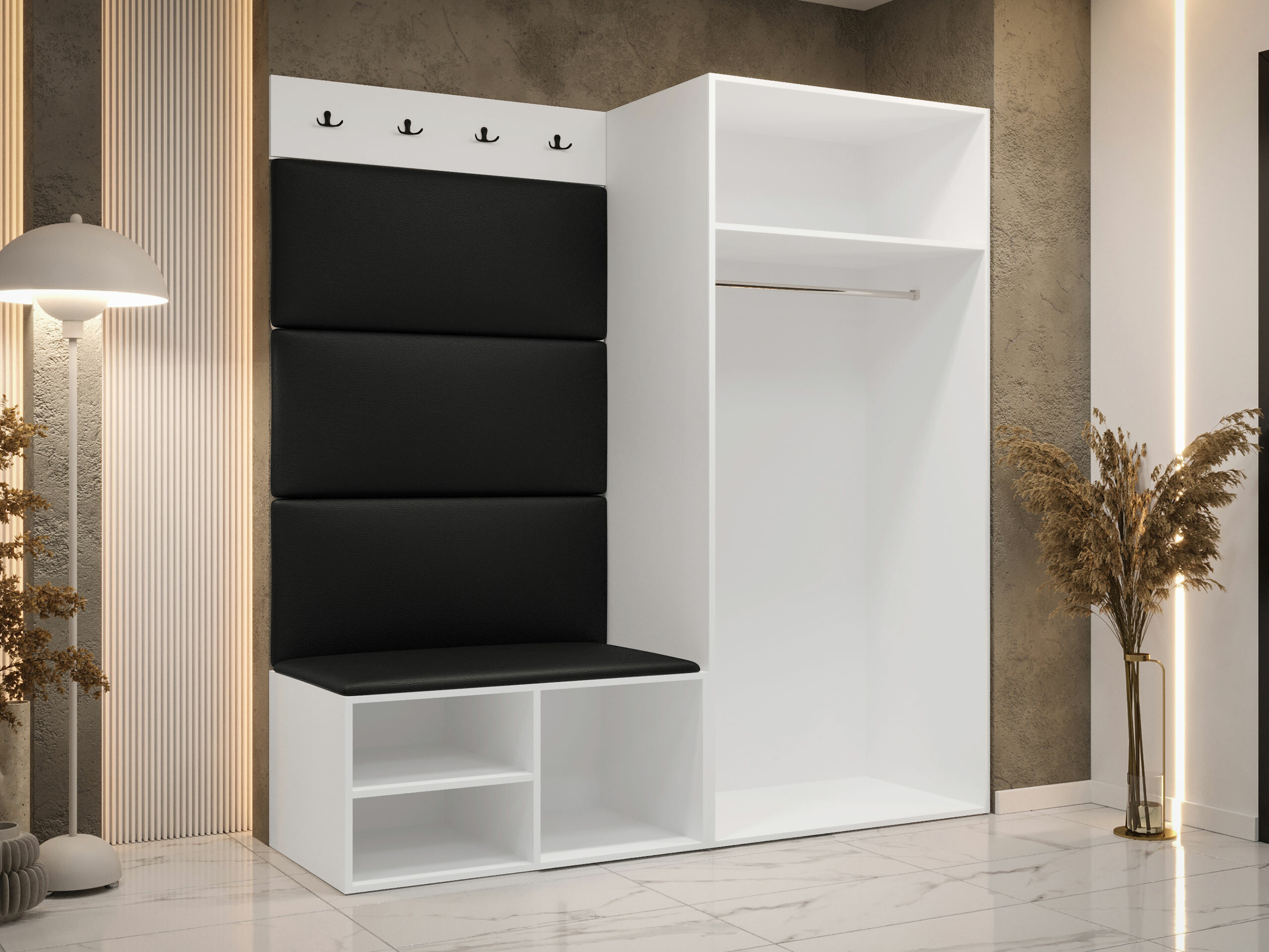 Gangmeubelset Hartford 526 (Wit)