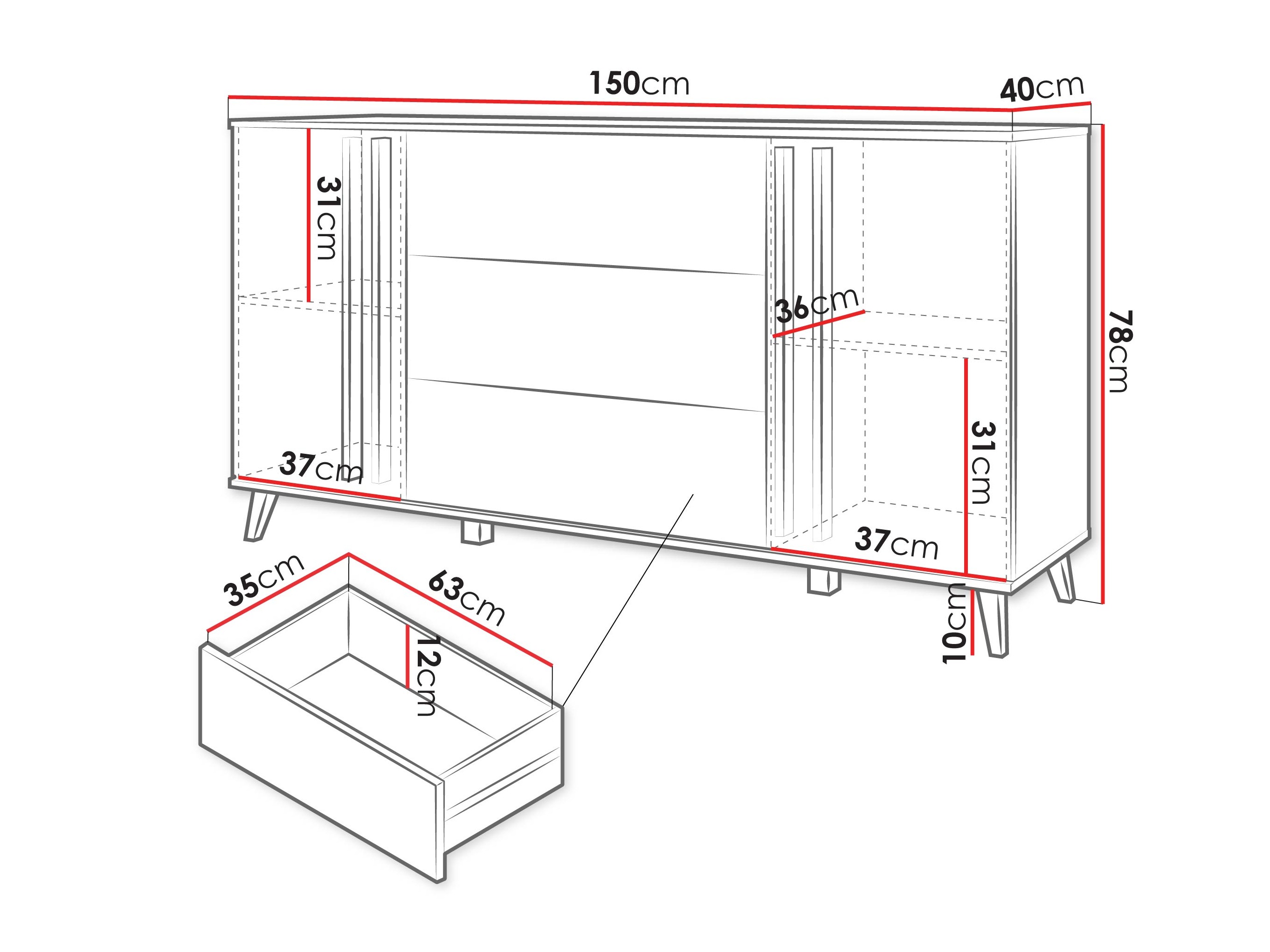 Ladekast Facetor (Congo)