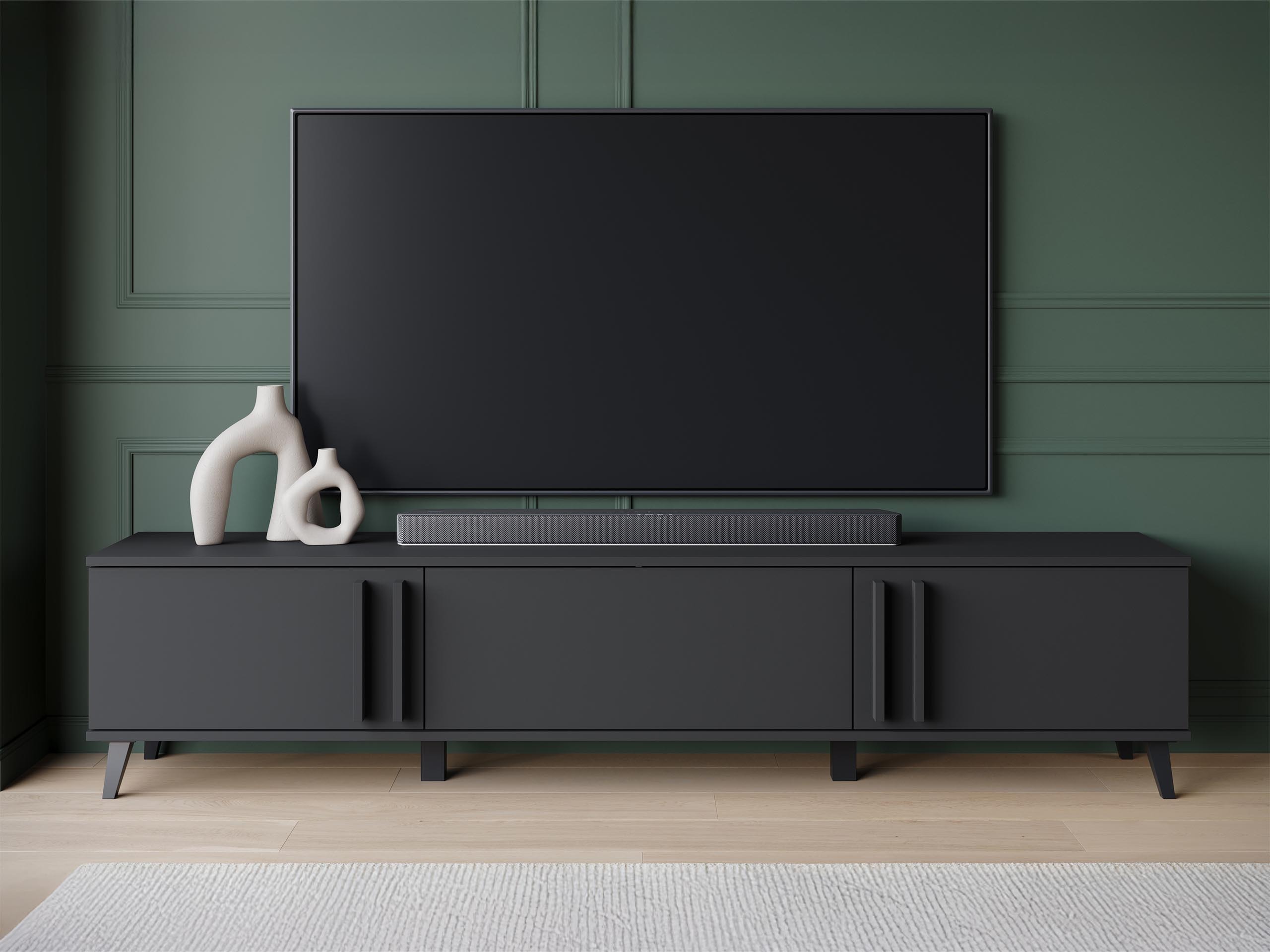 TV-meubel Temora 101 (Grafiet)