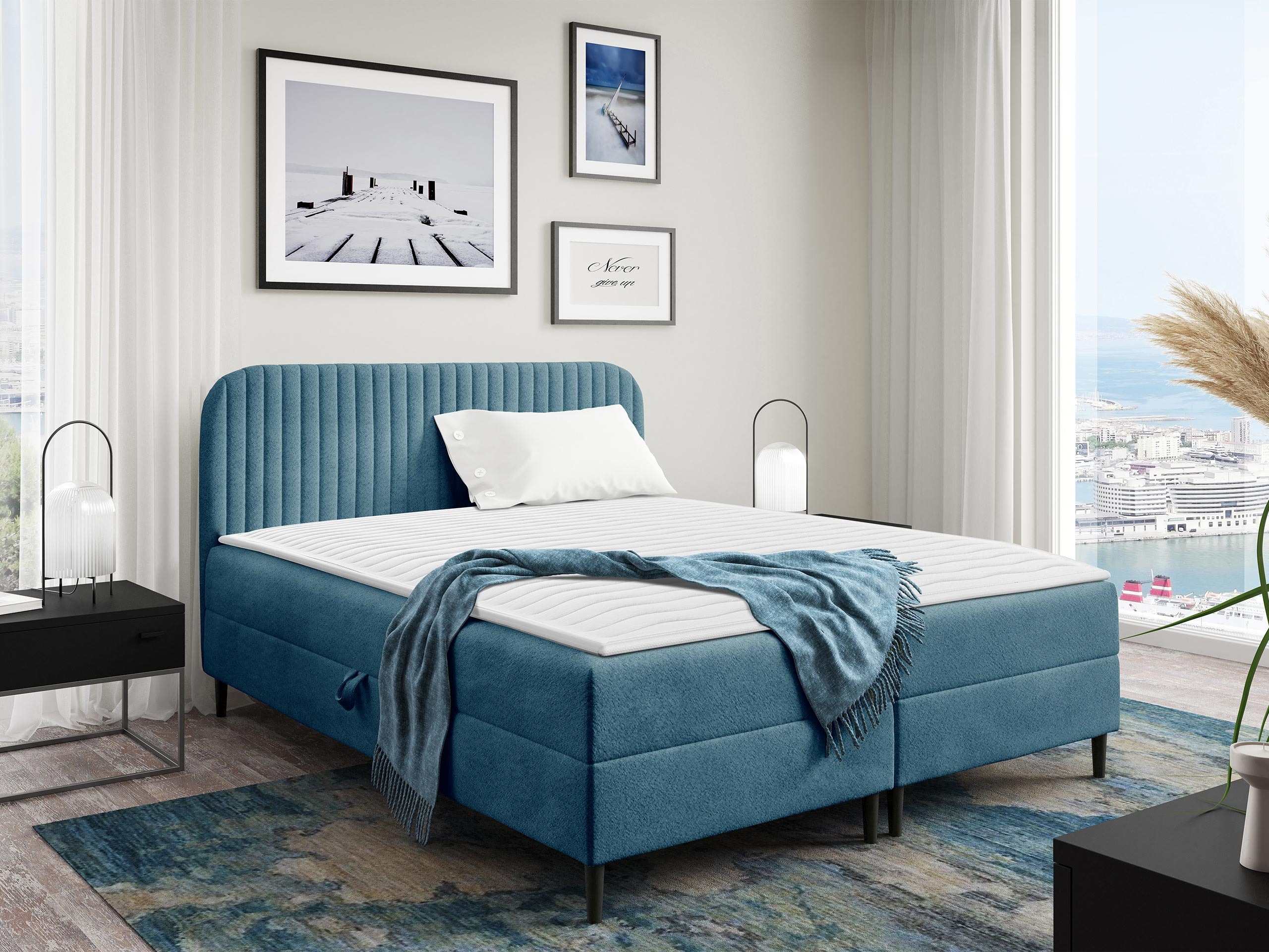 Boxspring Baltimore 200 (Coral 10)