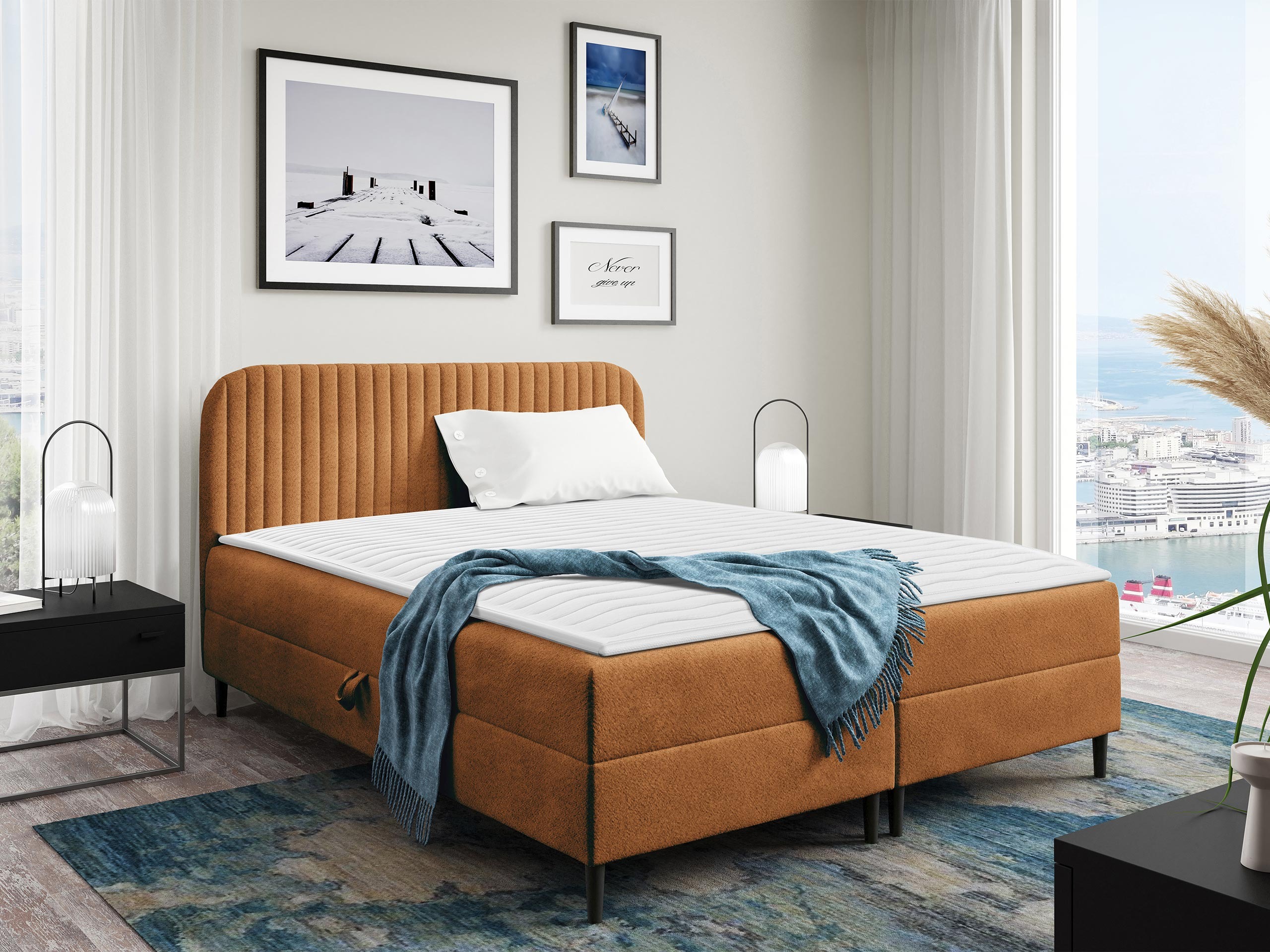 Boxspring Baltimore 200 (Coral 35)
