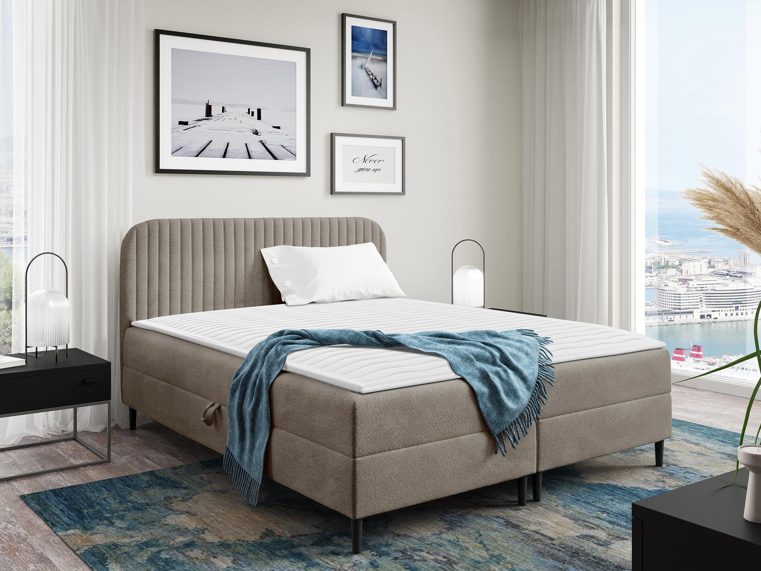 Boxspring Baltimore 200 (Coral 50)
