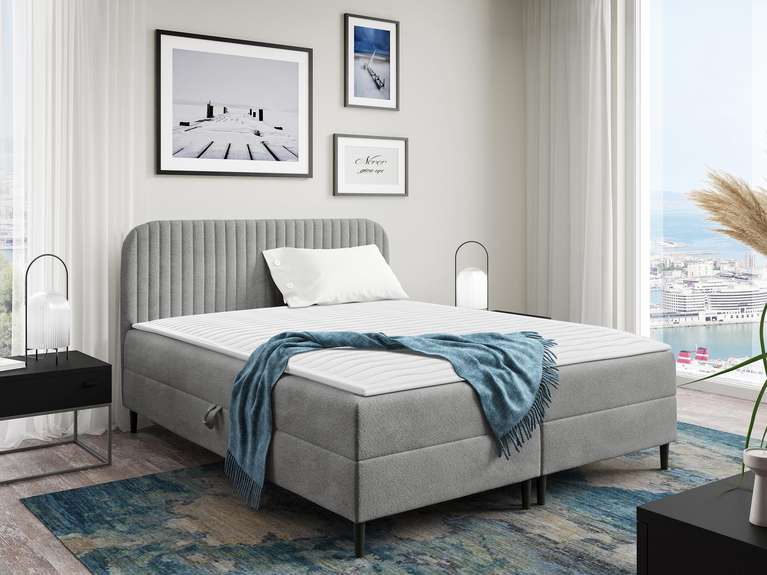 Boxspring Baltimore 200 (Coral 75)