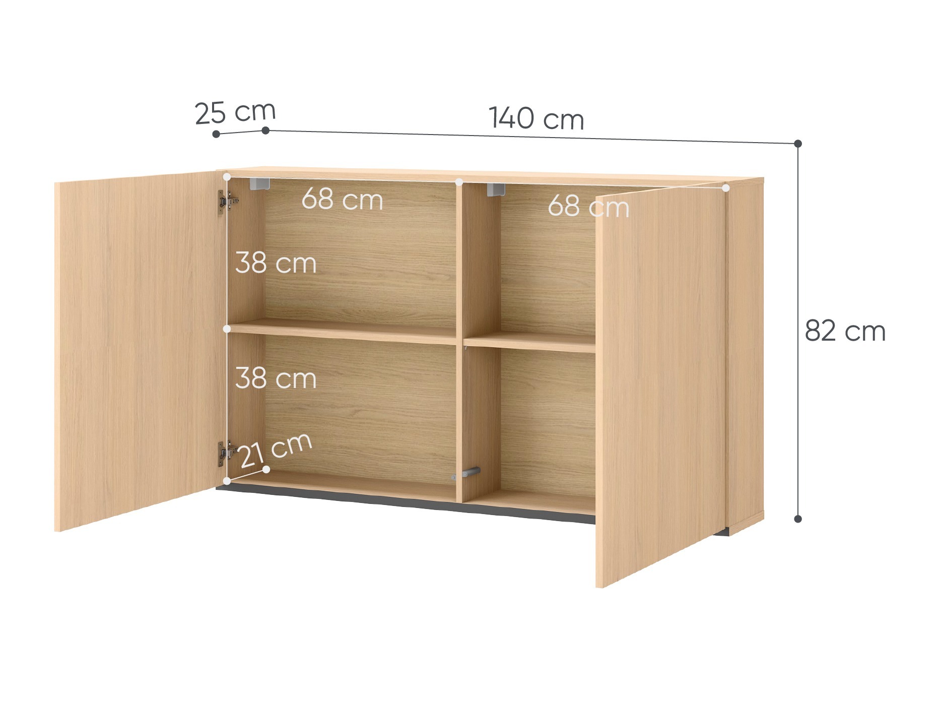 Wandkast Evareve 108