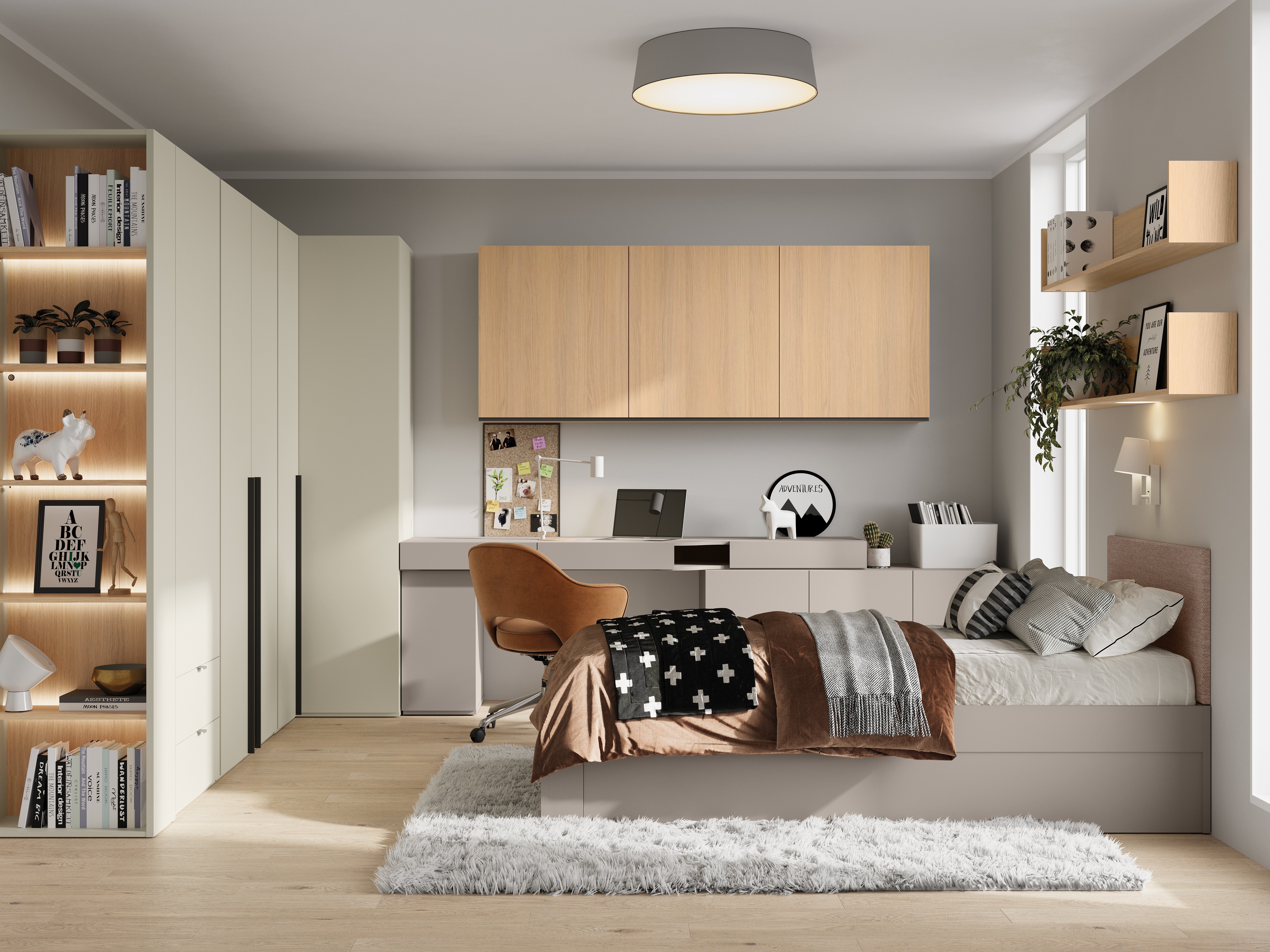 Wandplank Evareve 109 (Eiken)