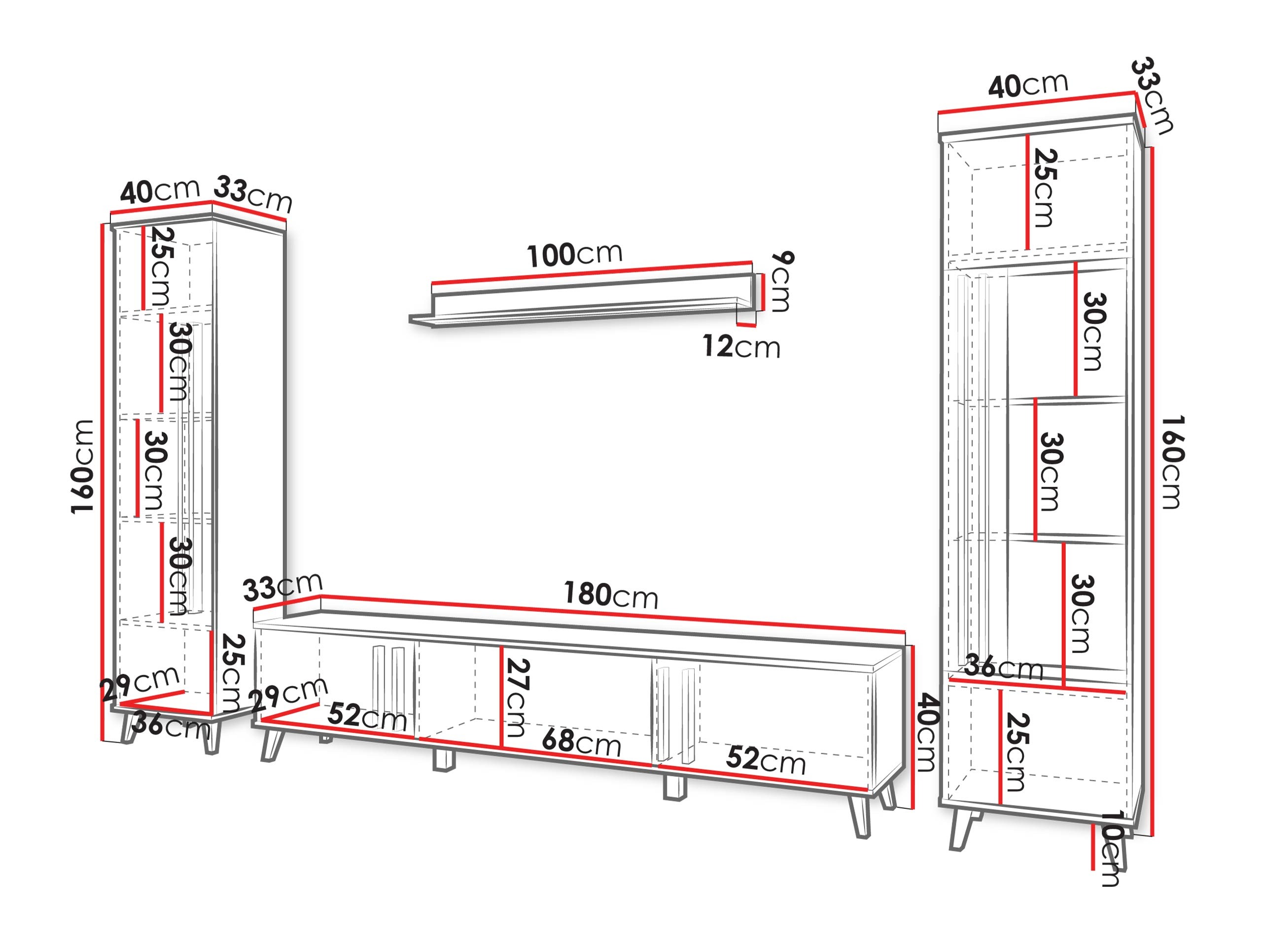 Woonkamerset Facetor II (Congo)