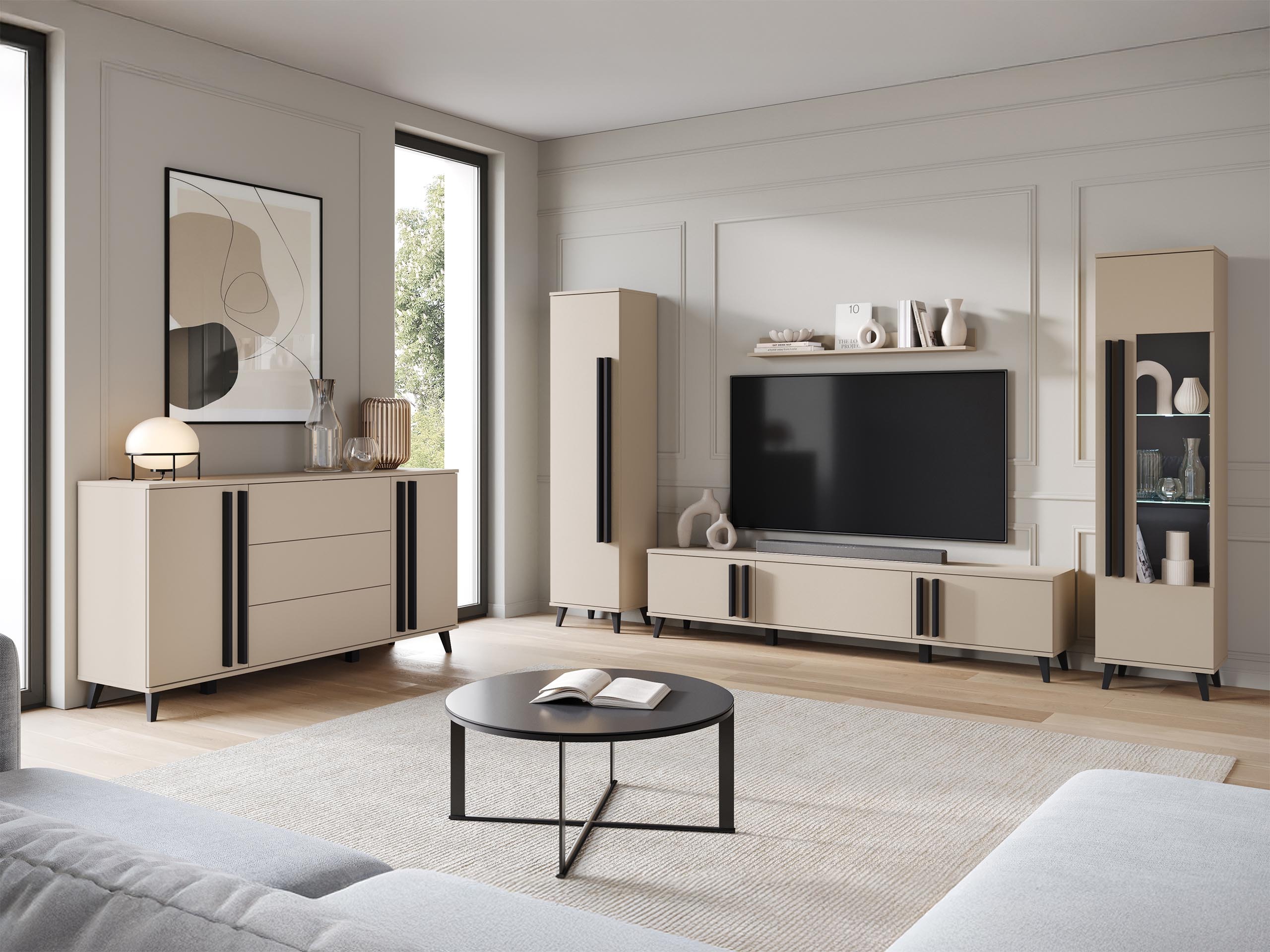 Woonkamerset Temora 105 (Kasjmier)