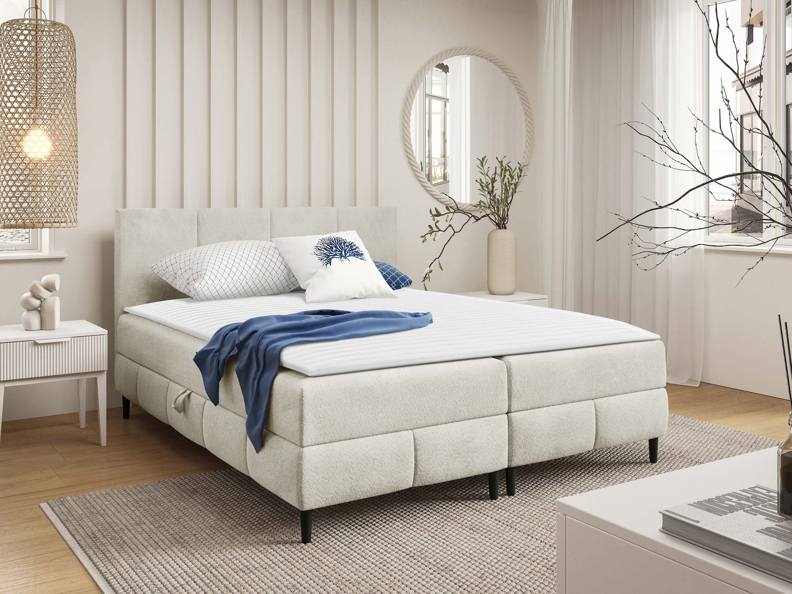 Boxspring Baltimore 201 (Coral 15)