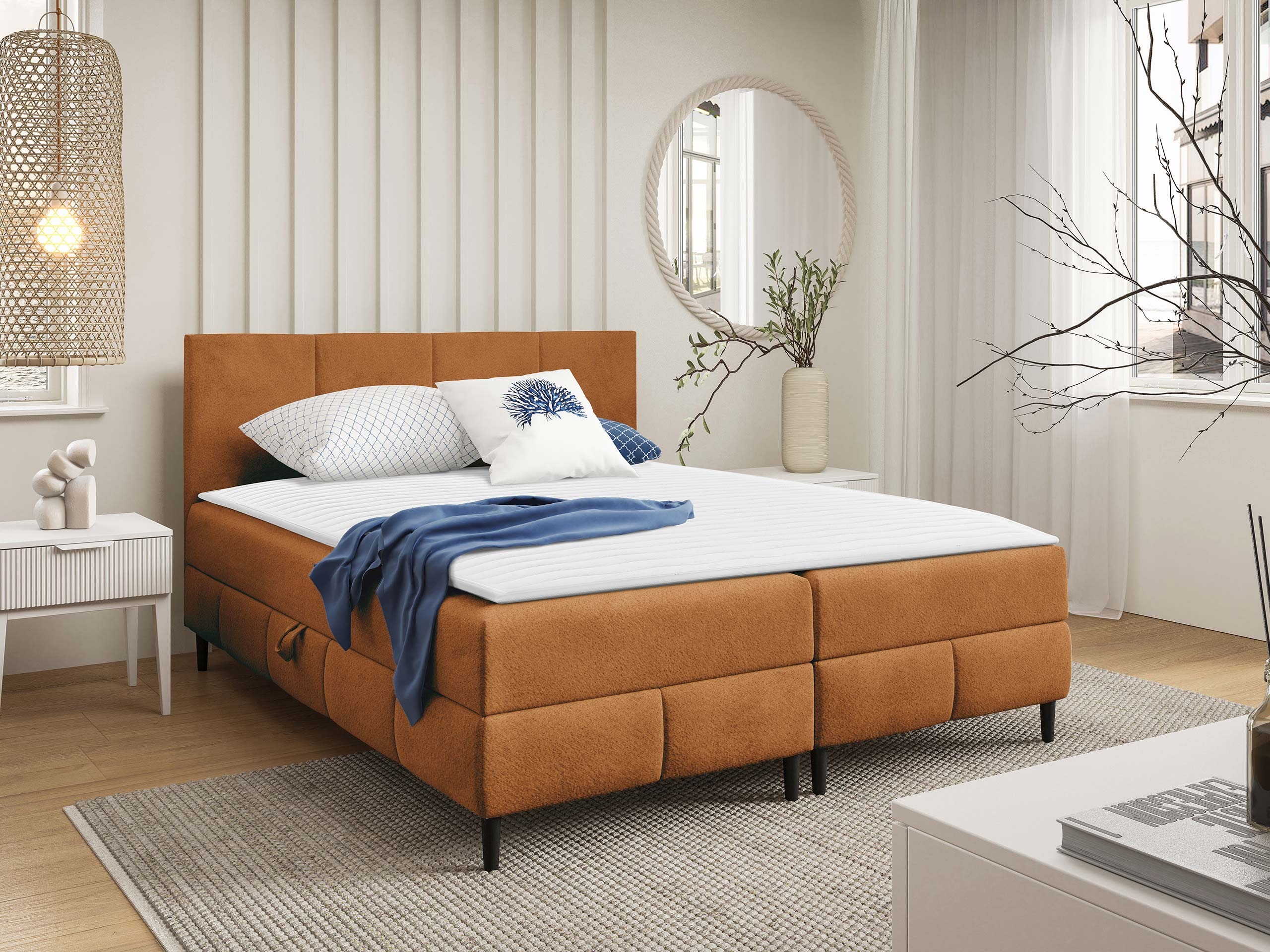 Boxspring Baltimore 201 (Coral 35)
