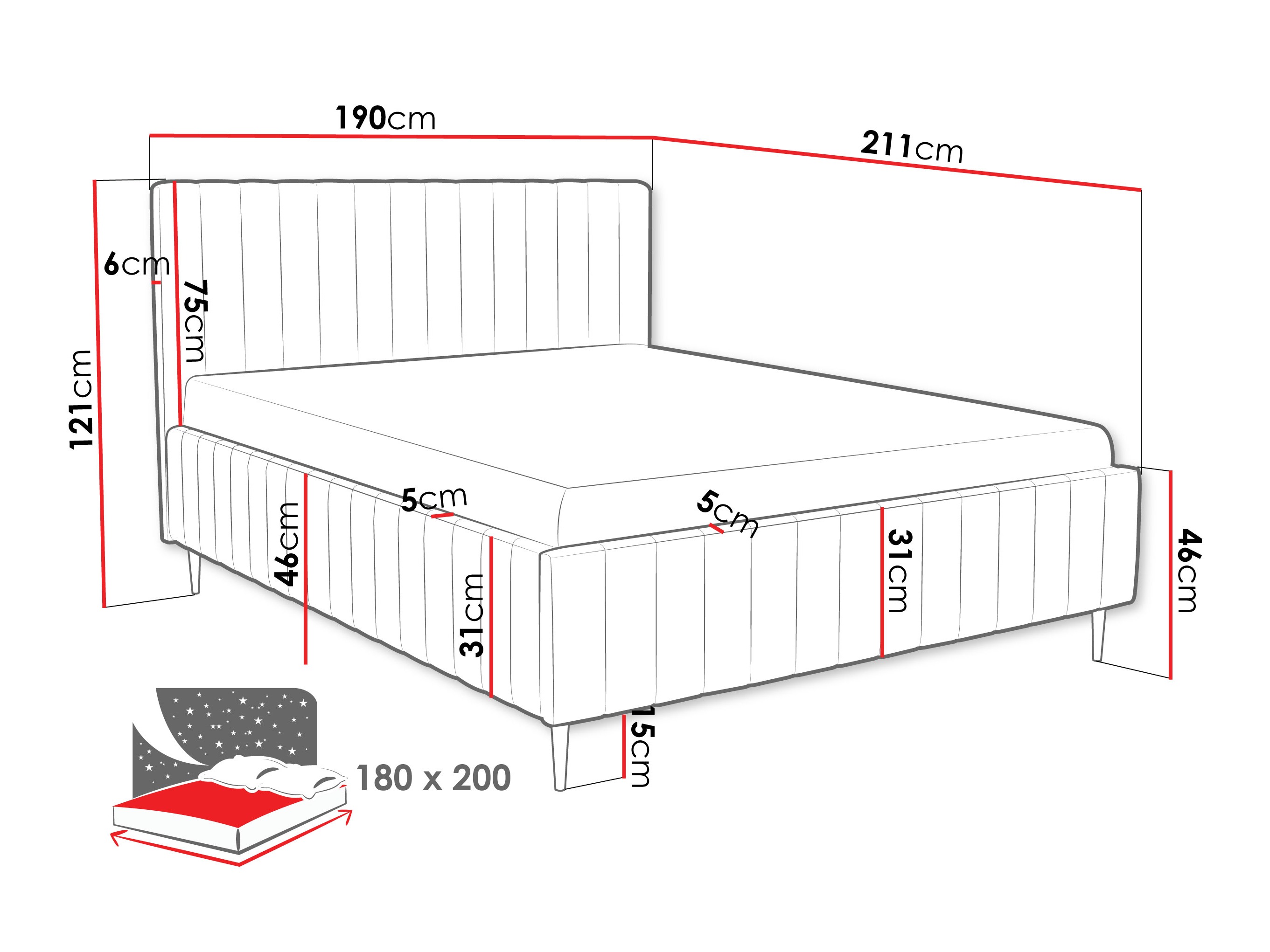Bed Iris I (Fresh 1)