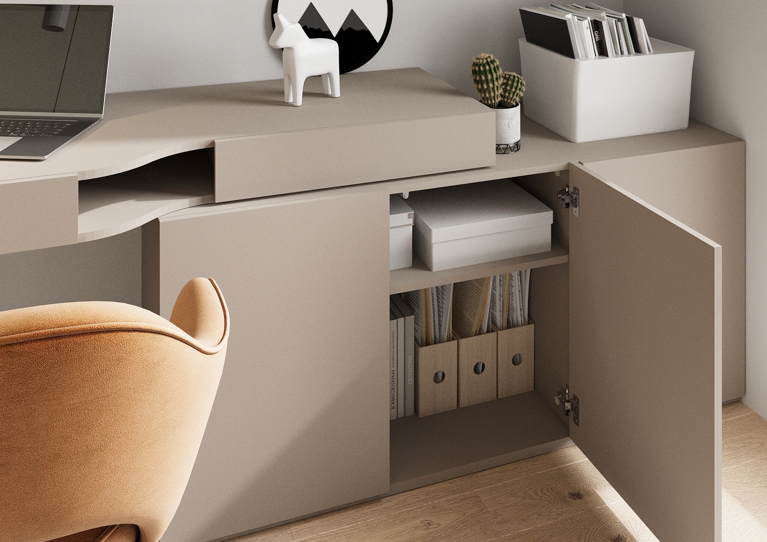 Hoekbureau Evareve 115 (Links)