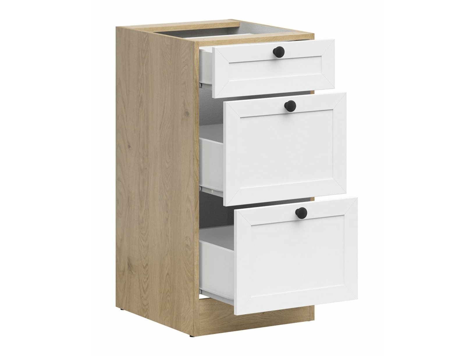 Modulaire kast met lades Classic White Oak 102