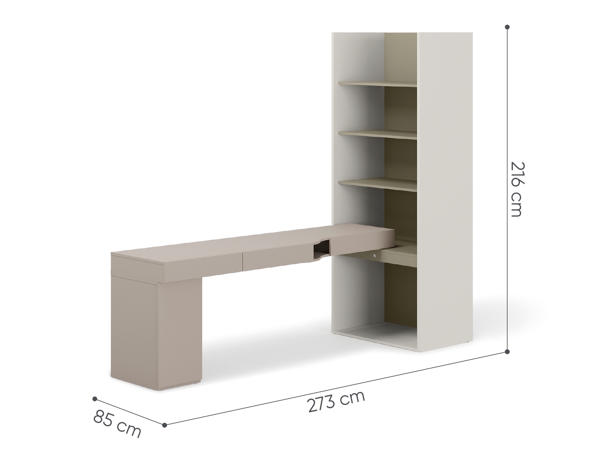 Thuiskantoorset Evareve 119 (Links)