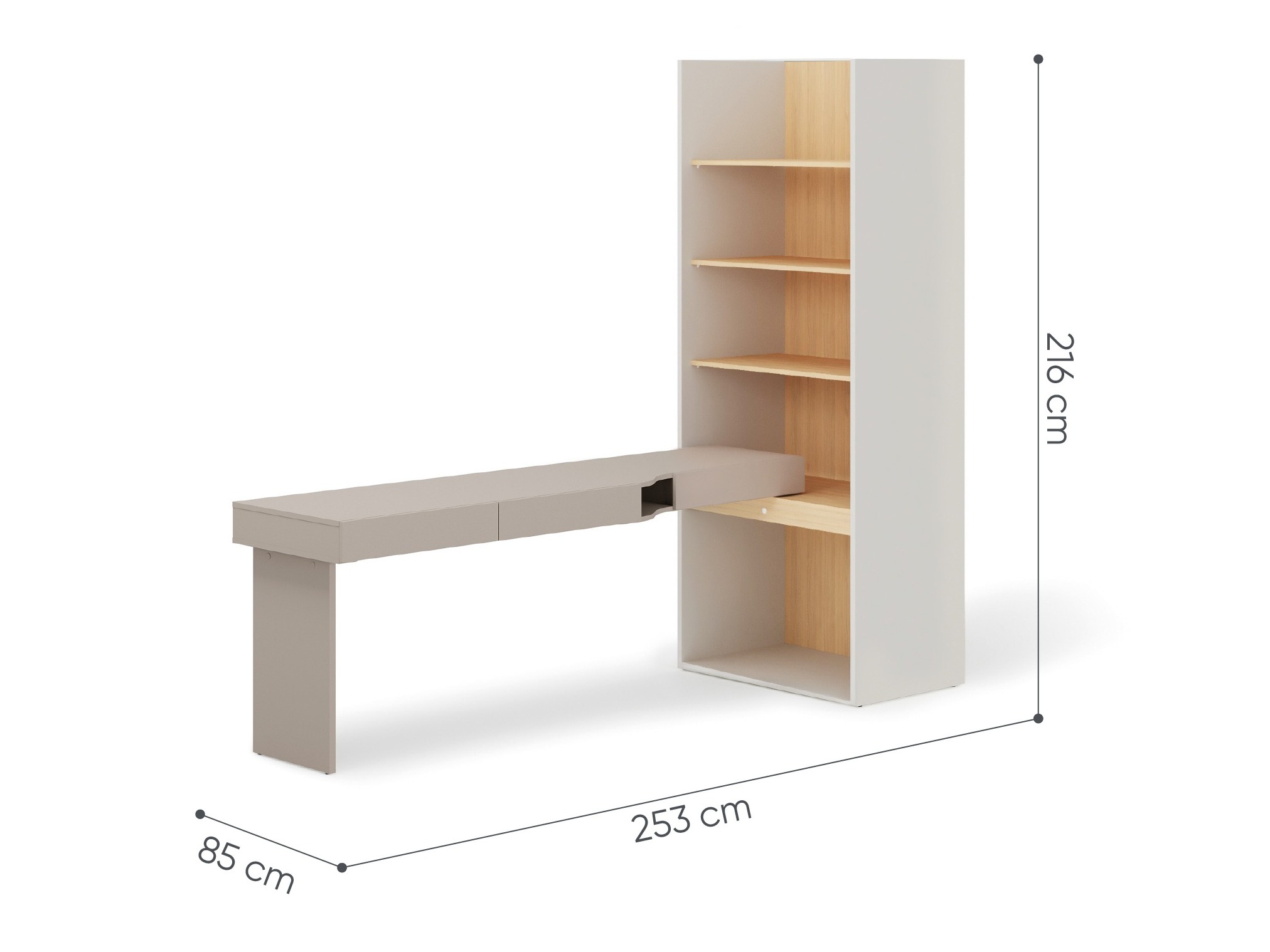 Thuiskantoorset Evareve 120 (Links)