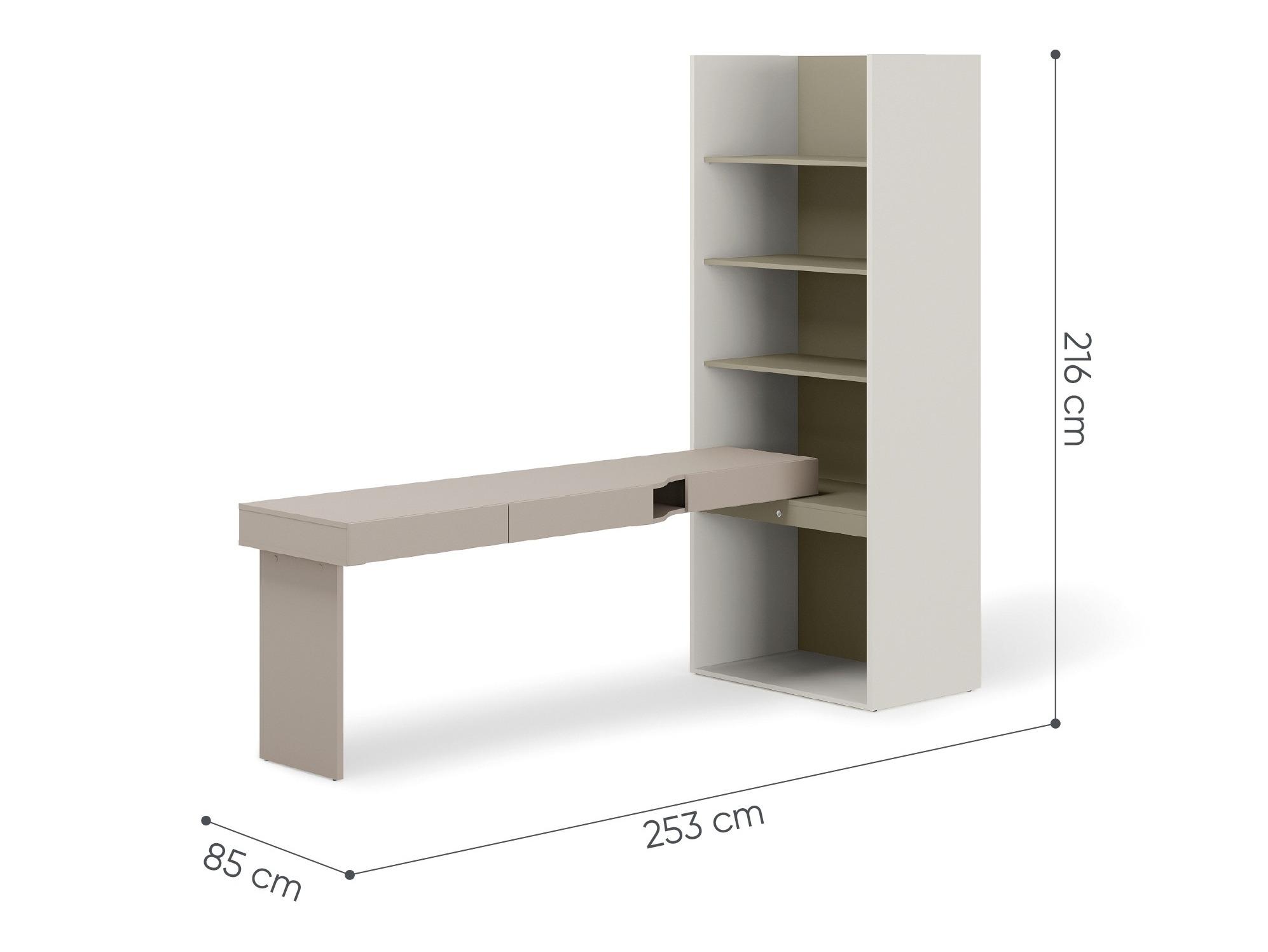 Thuiskantoorset Evareve 120 (Links)