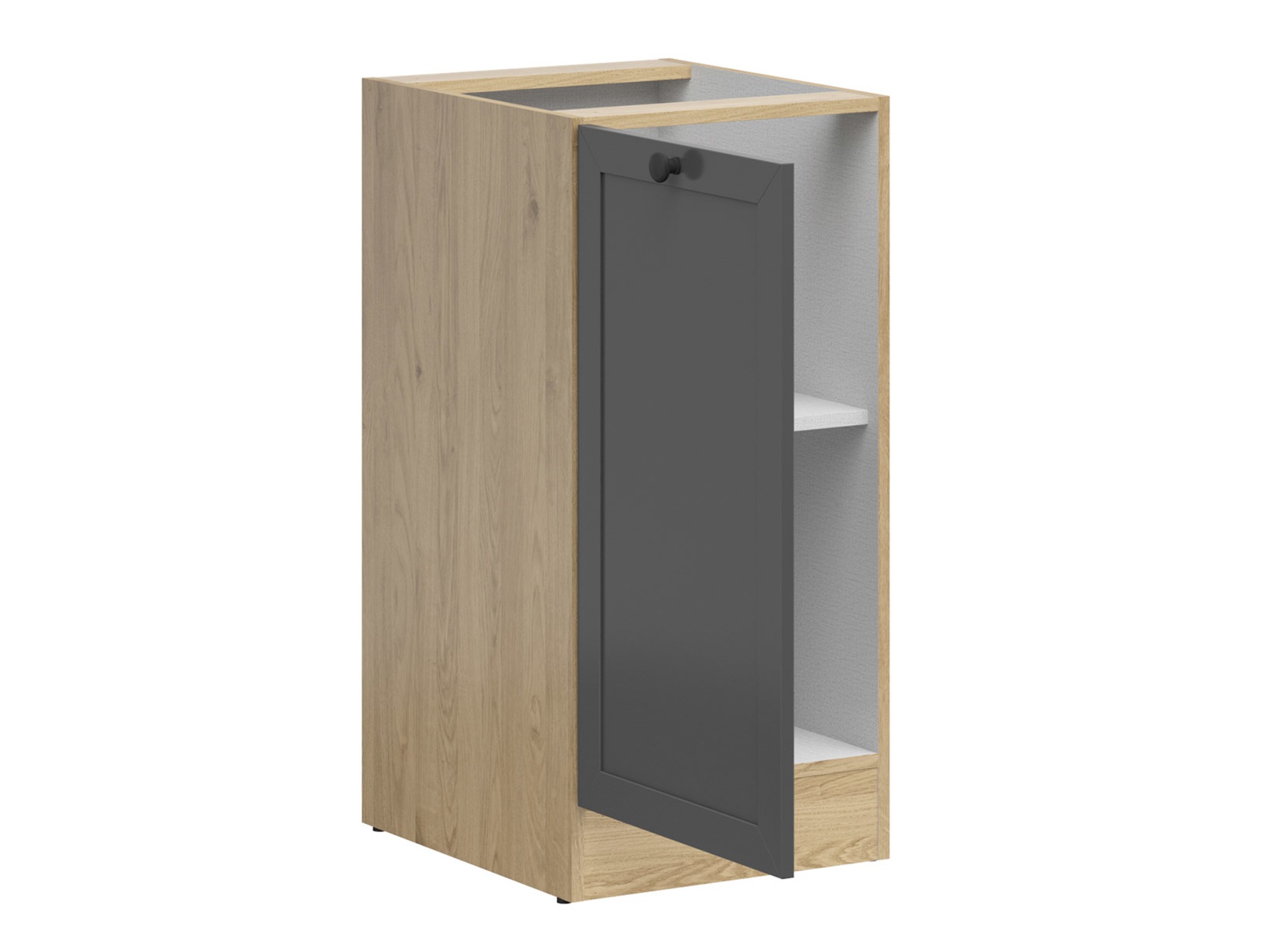 Modulaire kast met deuren Classic Grey Oak 100
