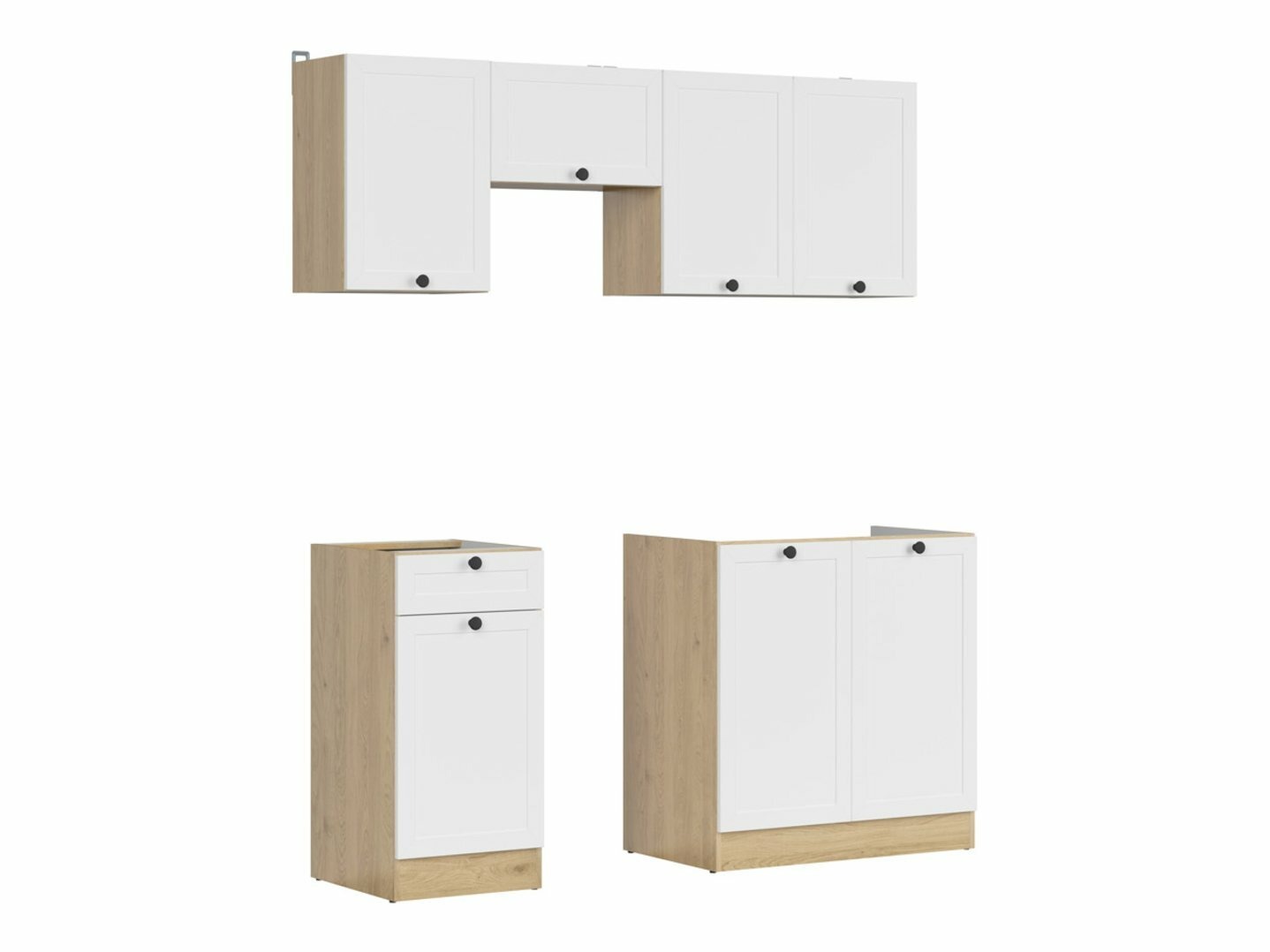Modulaire keukenset Classic White Oak 119