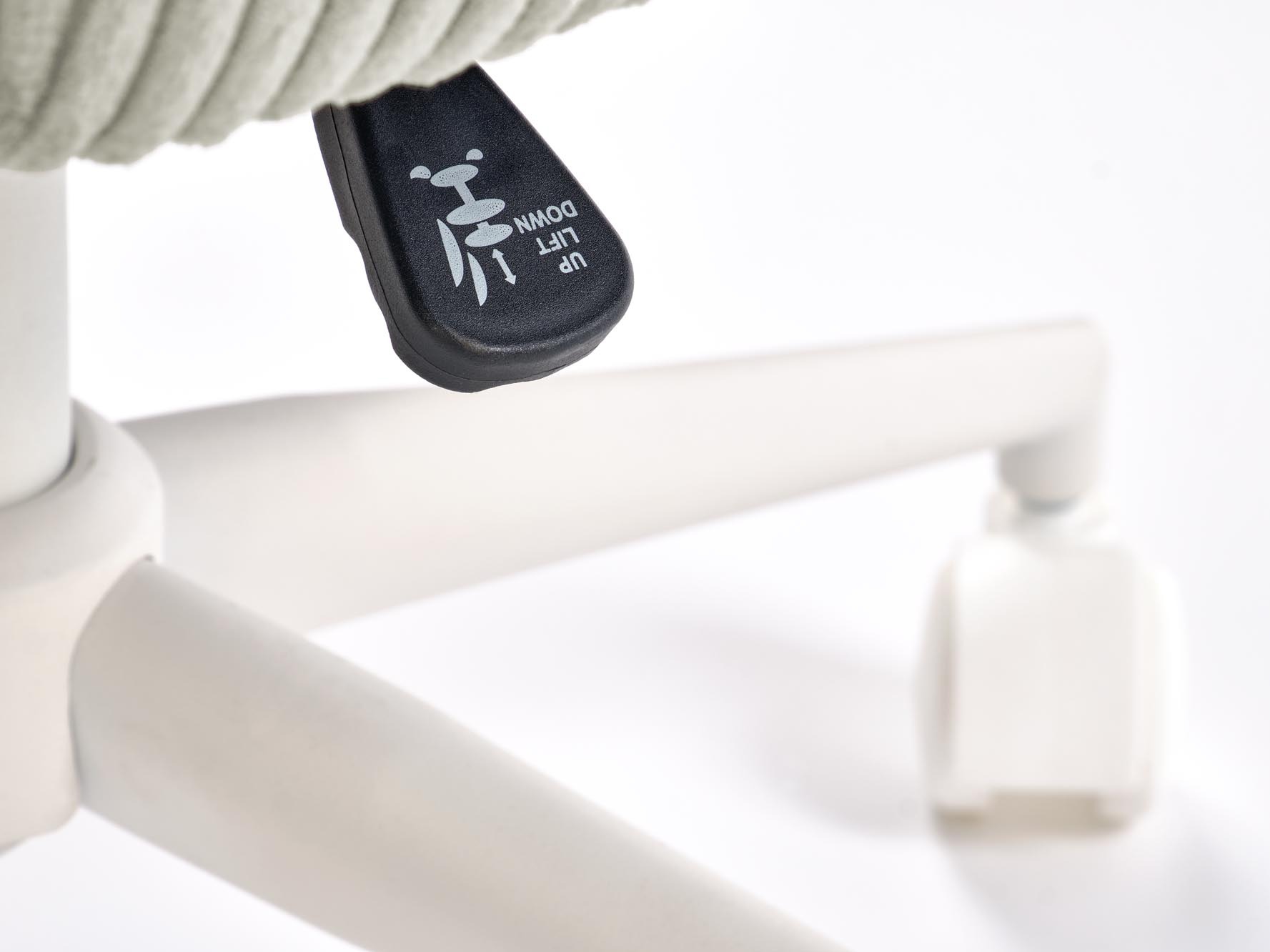 Bureaustoel Houston 2005 (Lichtgrijs + Wit)