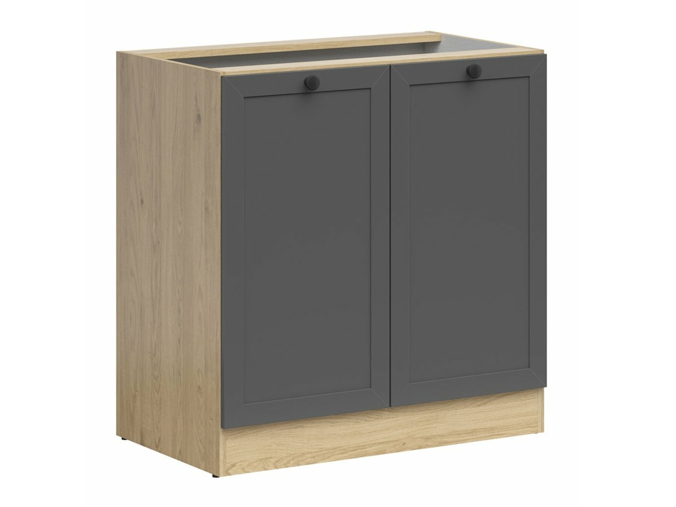 Modulaire kast met deuren Classic Grey Oak 102