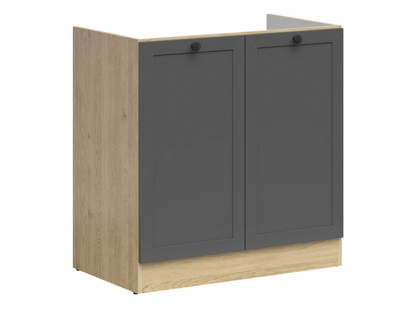 Modulaire spoelbakkast met deuren Classic Grey Oak 101