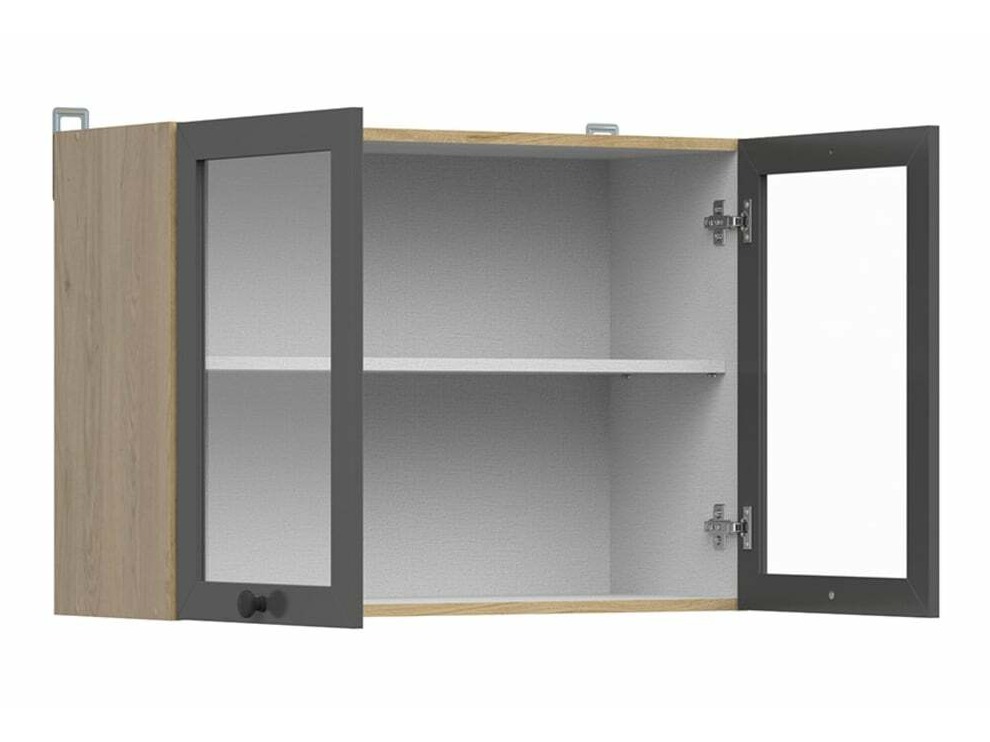 Modulaire wandkast Classic Grey Oak 112