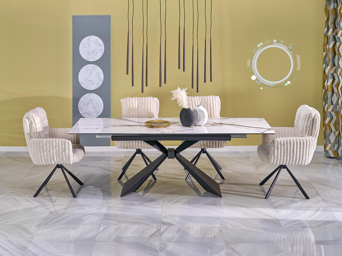 Stoel Houston 2015 (Crème + Zwart)