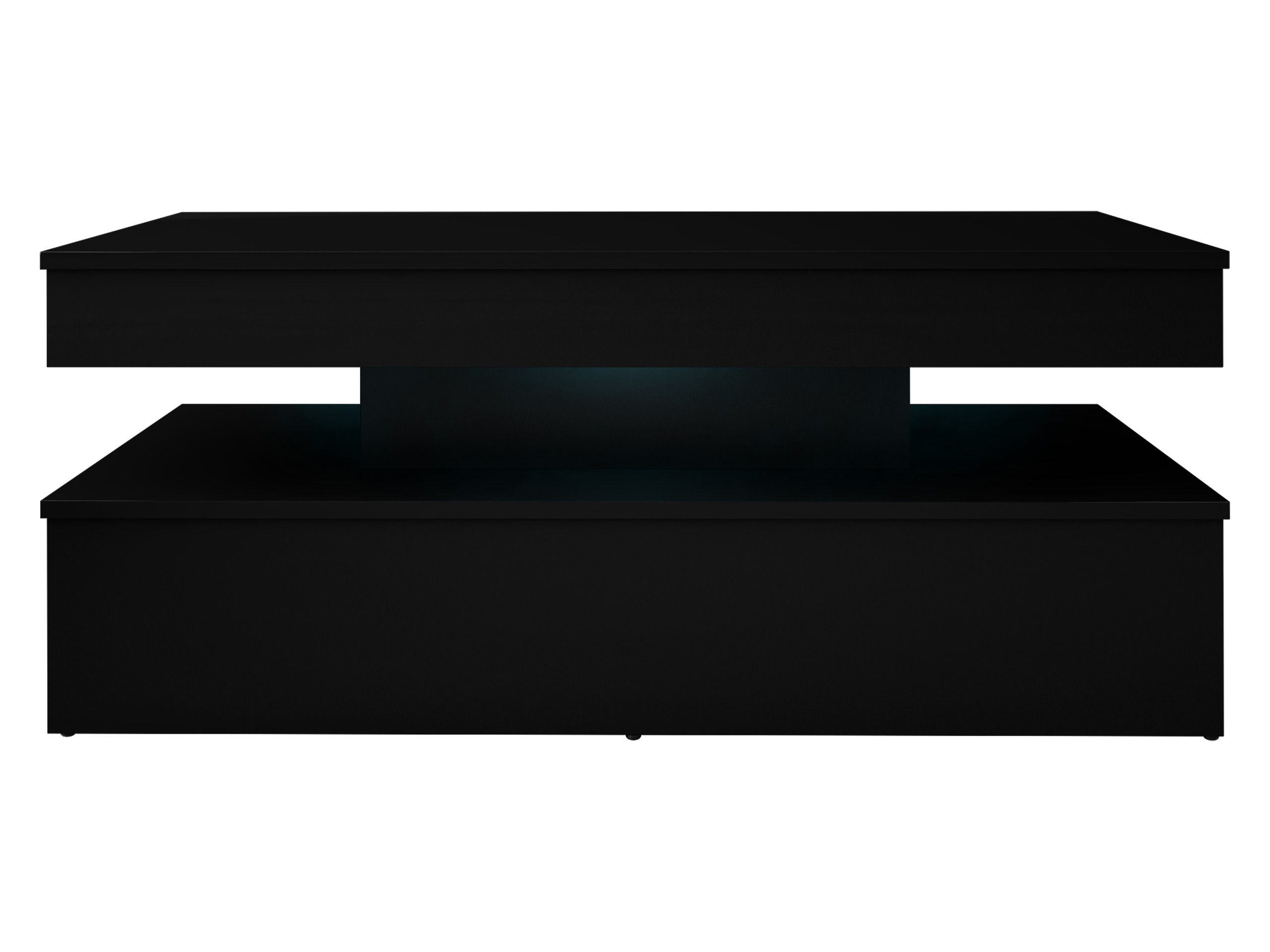 Woonkamerset Monfero 106 (Zwart + Glanzend zwart)