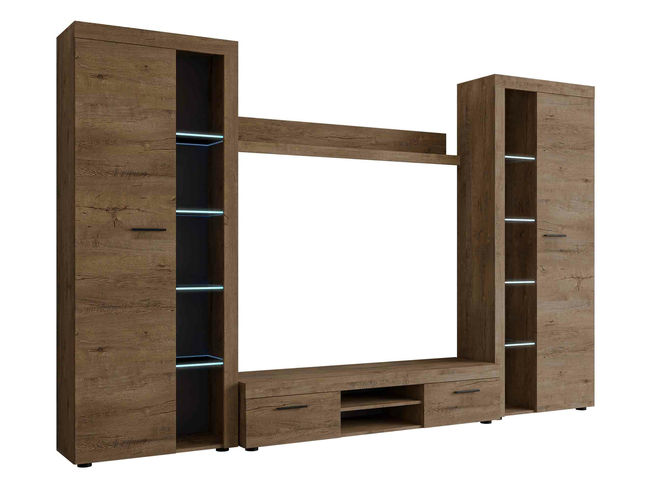 Woonkamerset Soca II (Lefkas eik)