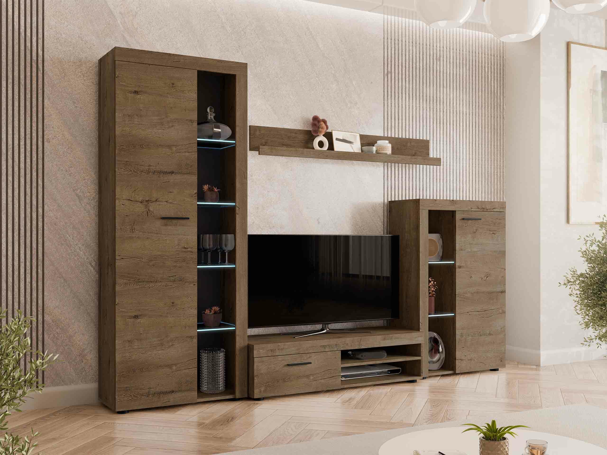 Woonkamerset Tucson 103 (Lefkas eik)