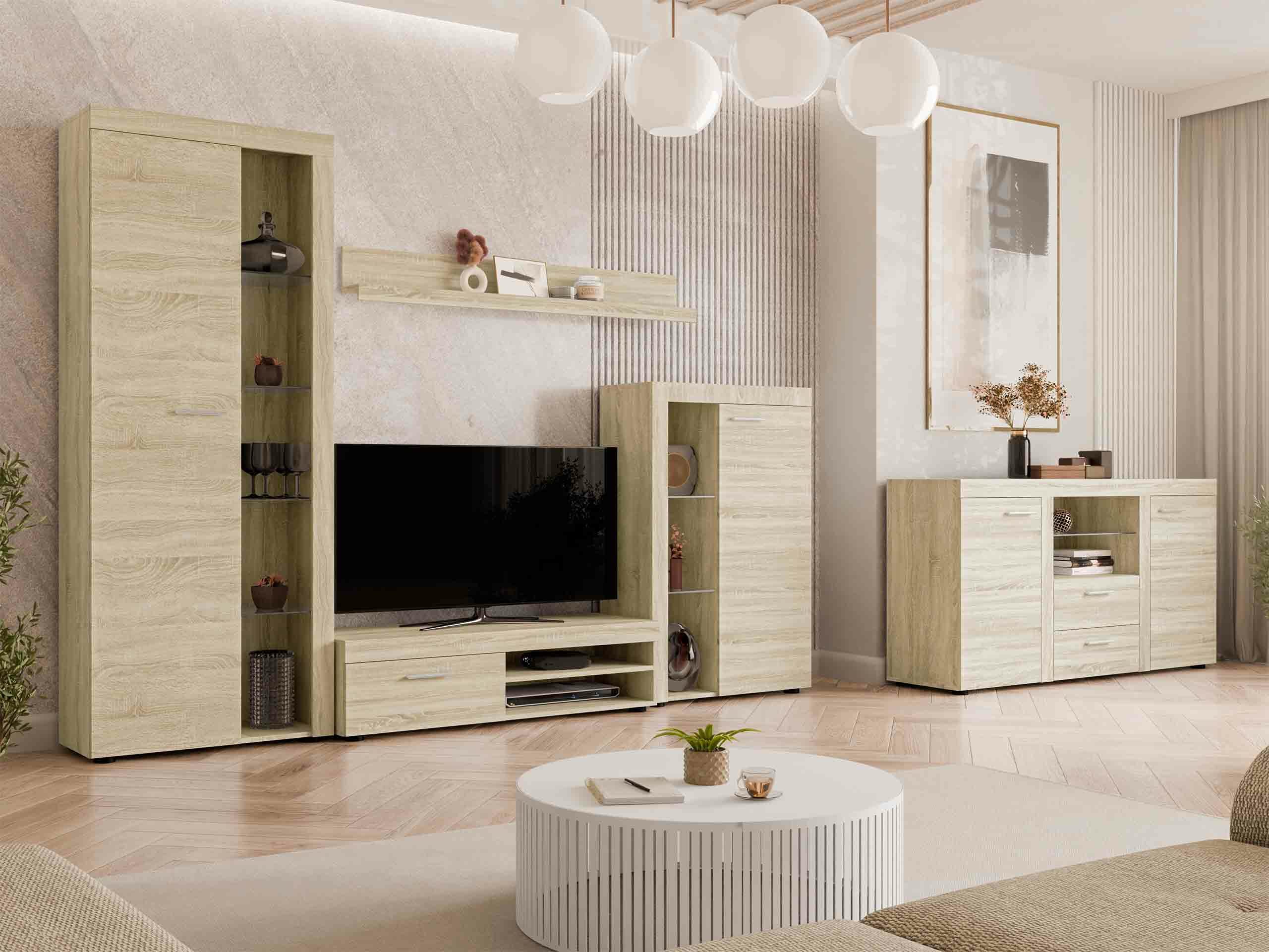 Woonkamerset Tucson 106 (Sonoma eik)