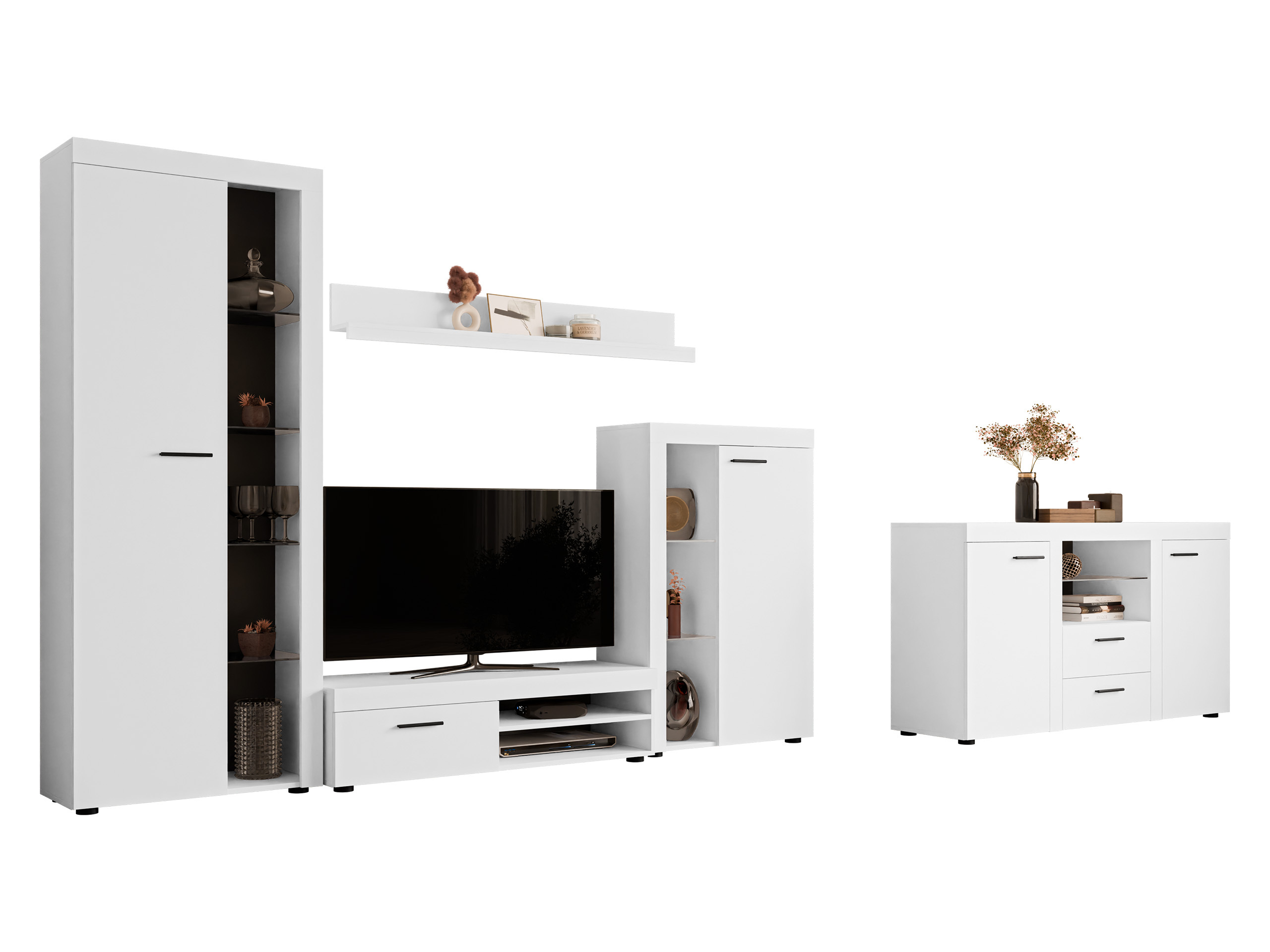 Woonkamerset Tucson 106 (Wit)