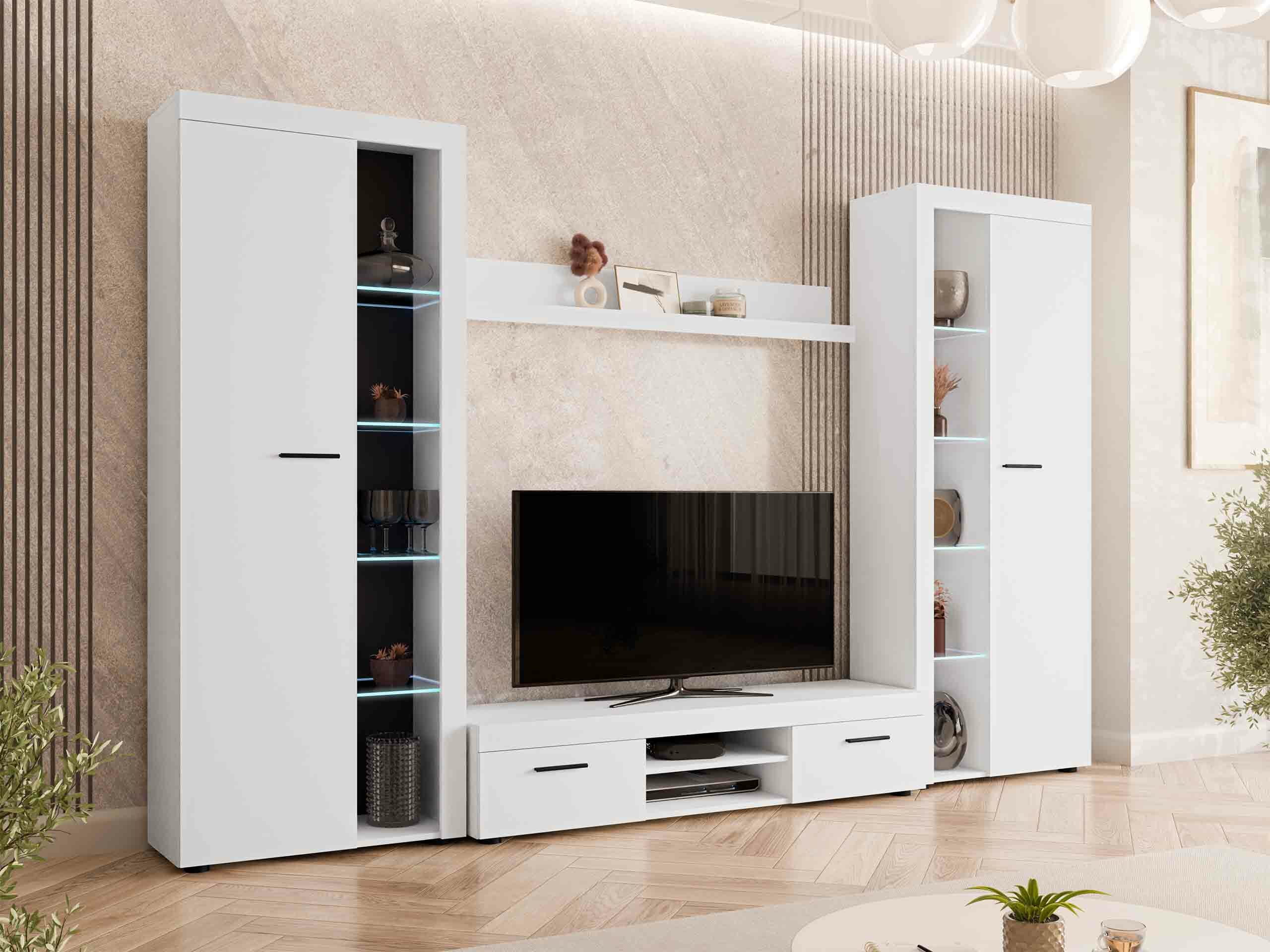 Woonkamerset Univio II (Wit)