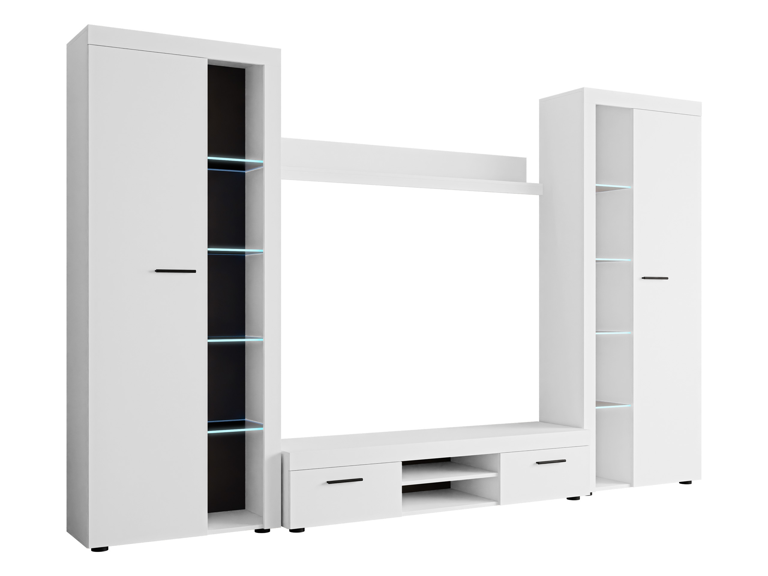 Woonkamerset Univio II (Wit)